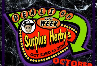 Surplus Herby’s Flyer October 19 to 25