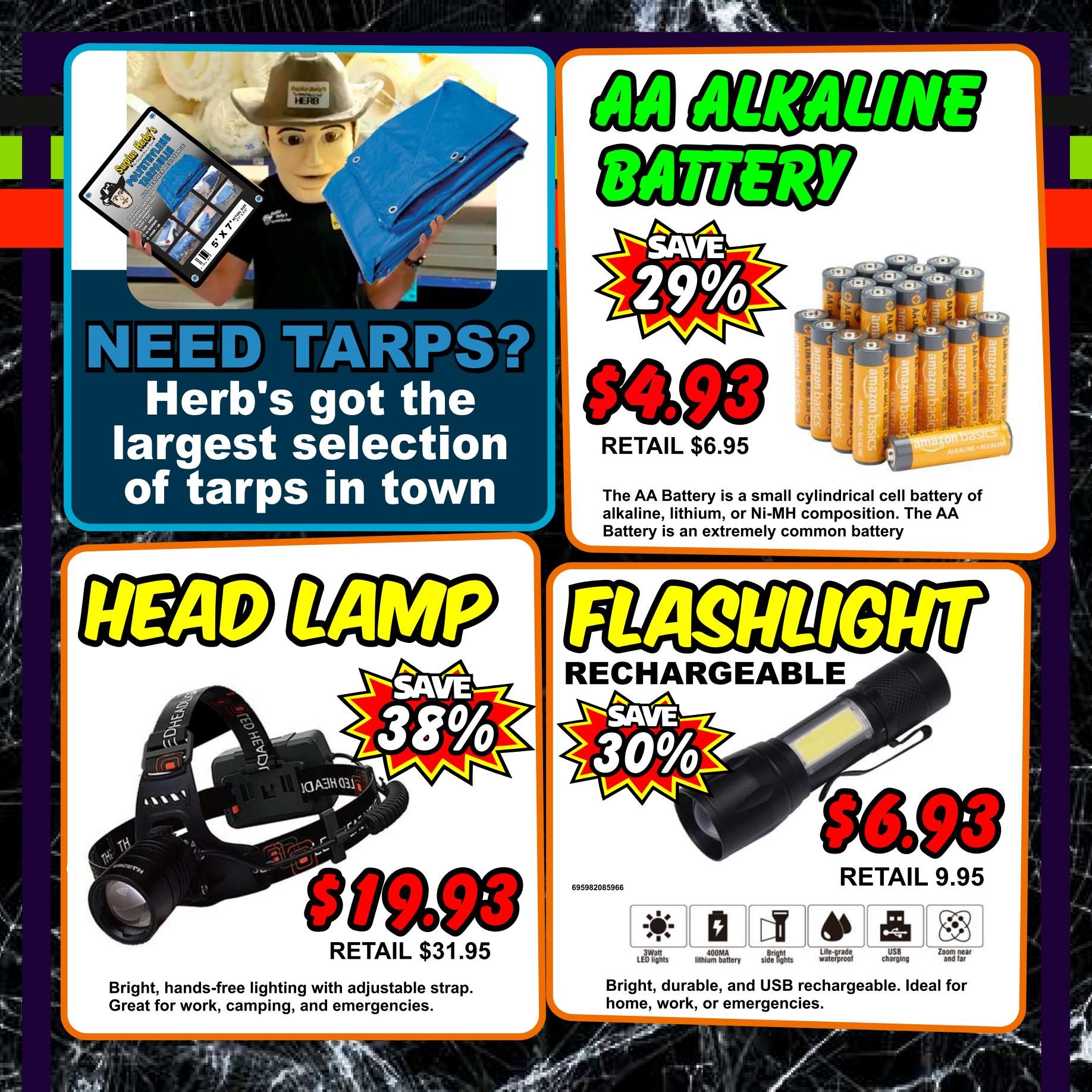 Surplus Herby’s Flyer October 19 to 25