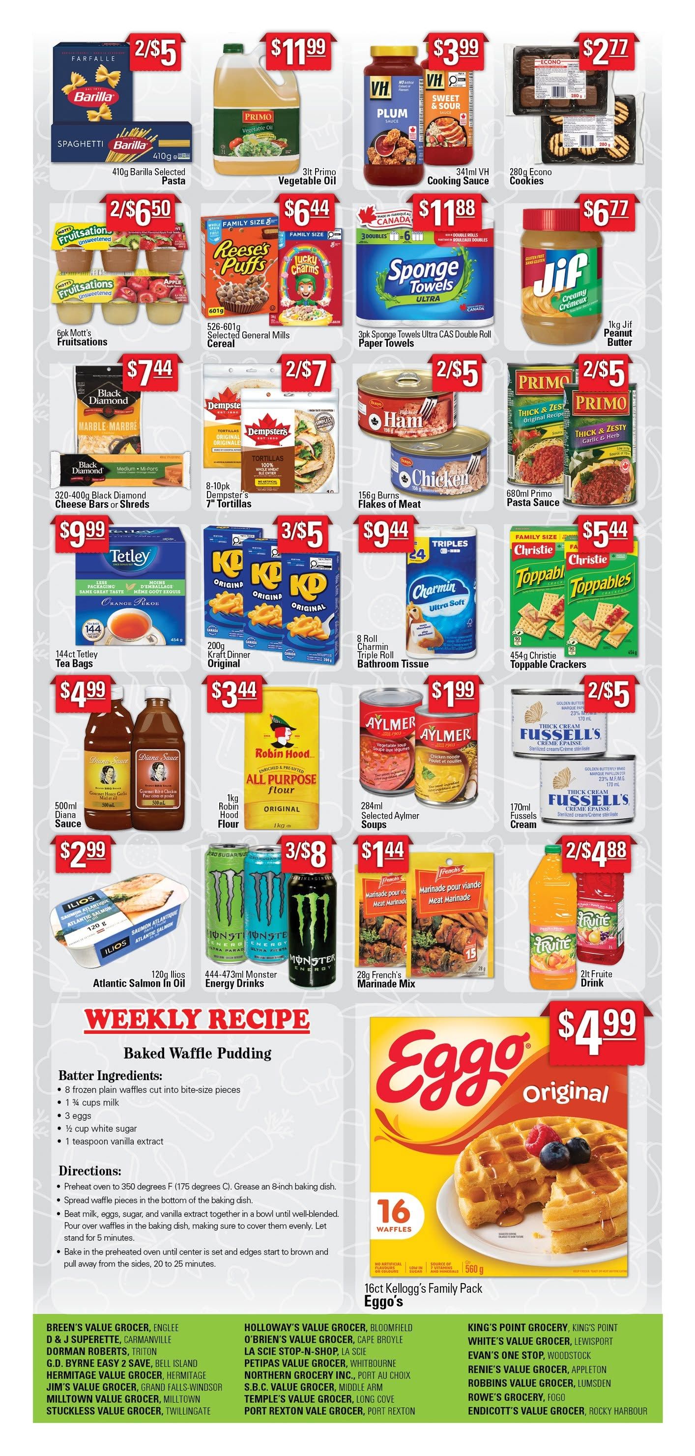 Value Grocer Flyer October 22 to 28