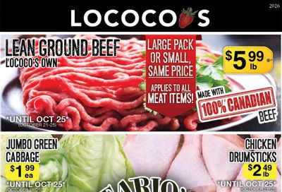 Lococo's Flyer October 21 to 25