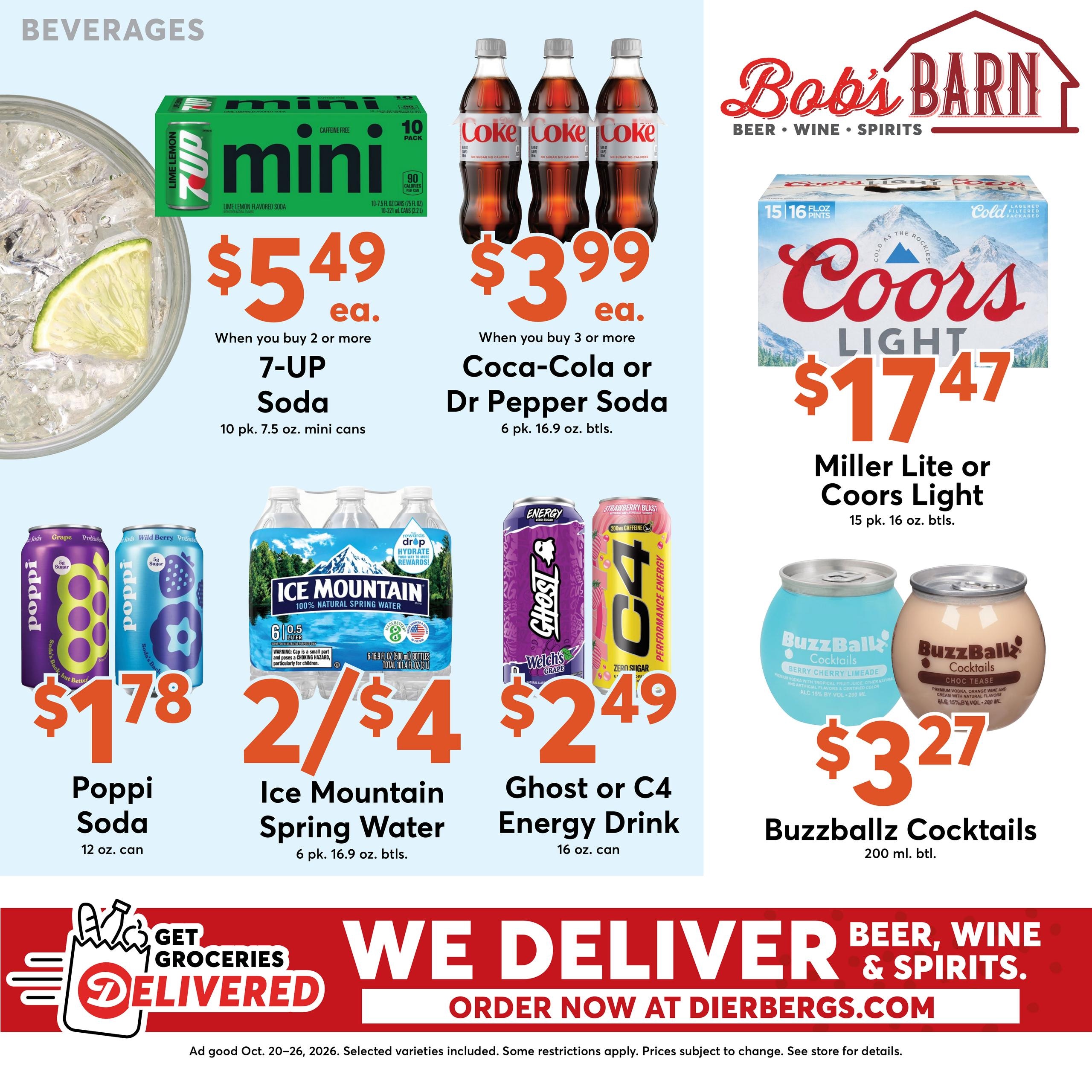 Dierbergs (Cross Timbers Area, MO) Weekly Ad October 20 - 26, 2026