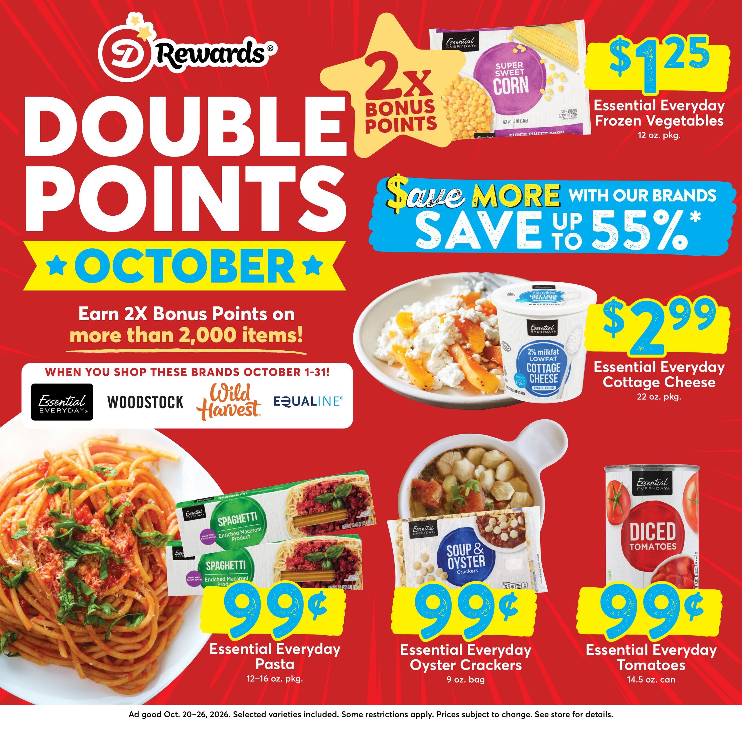 Dierbergs (Cross Timbers Area, MO) Weekly Ad October 20 - 26, 2026