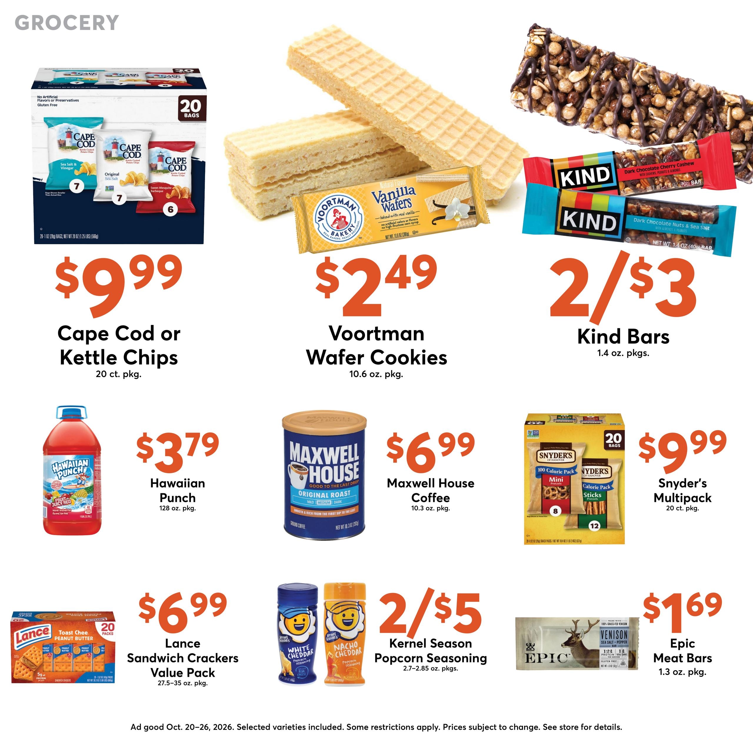 Dierbergs (Cross Timbers Area, MO) Weekly Ad October 20 - 26, 2026