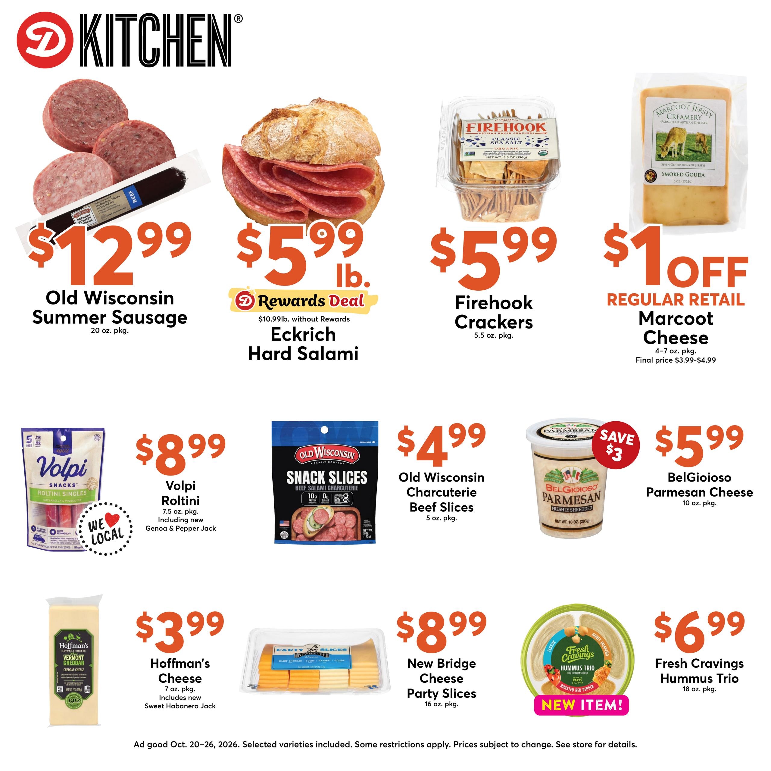 Dierbergs (Cross Timbers Area, MO) Weekly Ad October 20 - 26, 2026