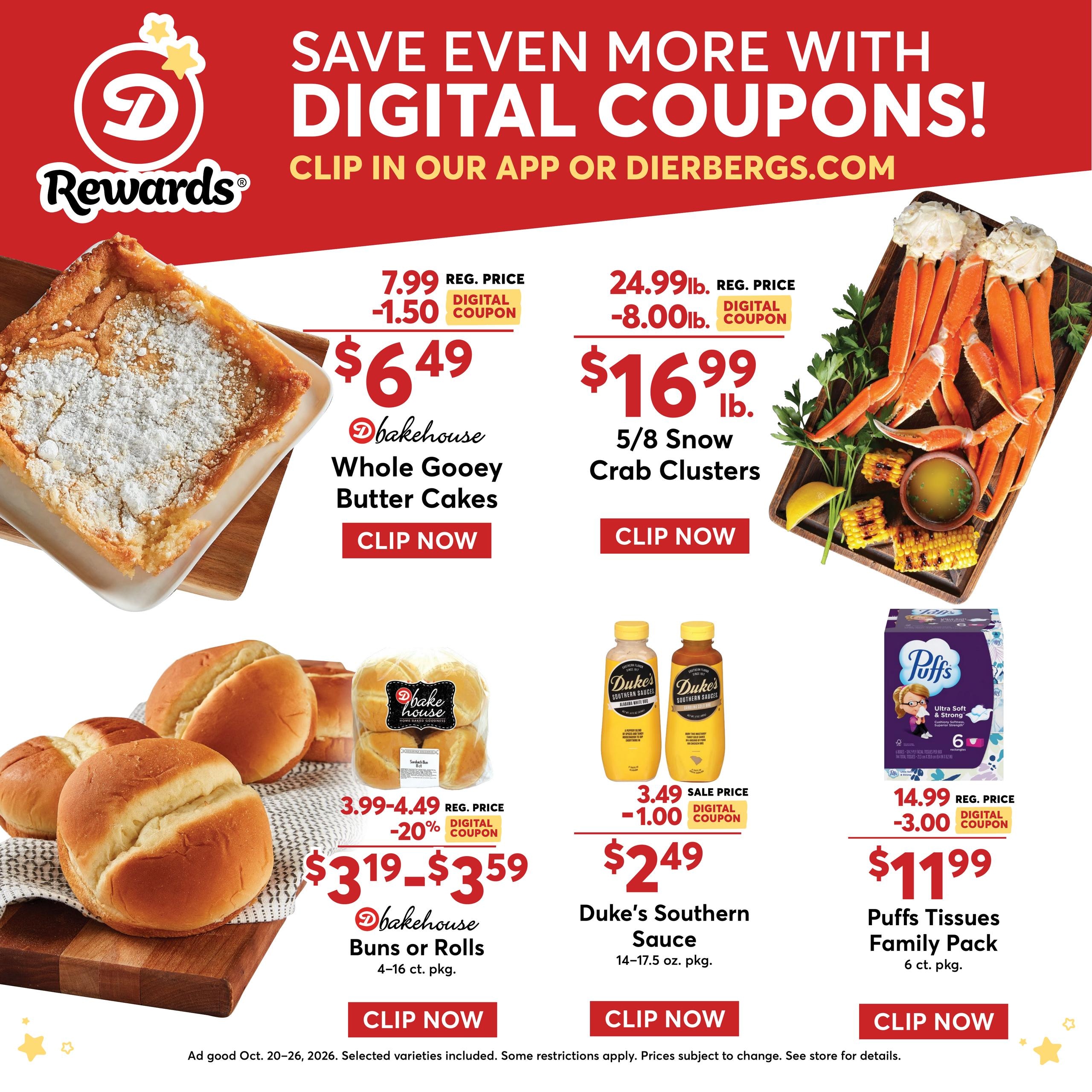 Dierbergs (Cross Timbers Area, MO) Weekly Ad October 20 - 26, 2026