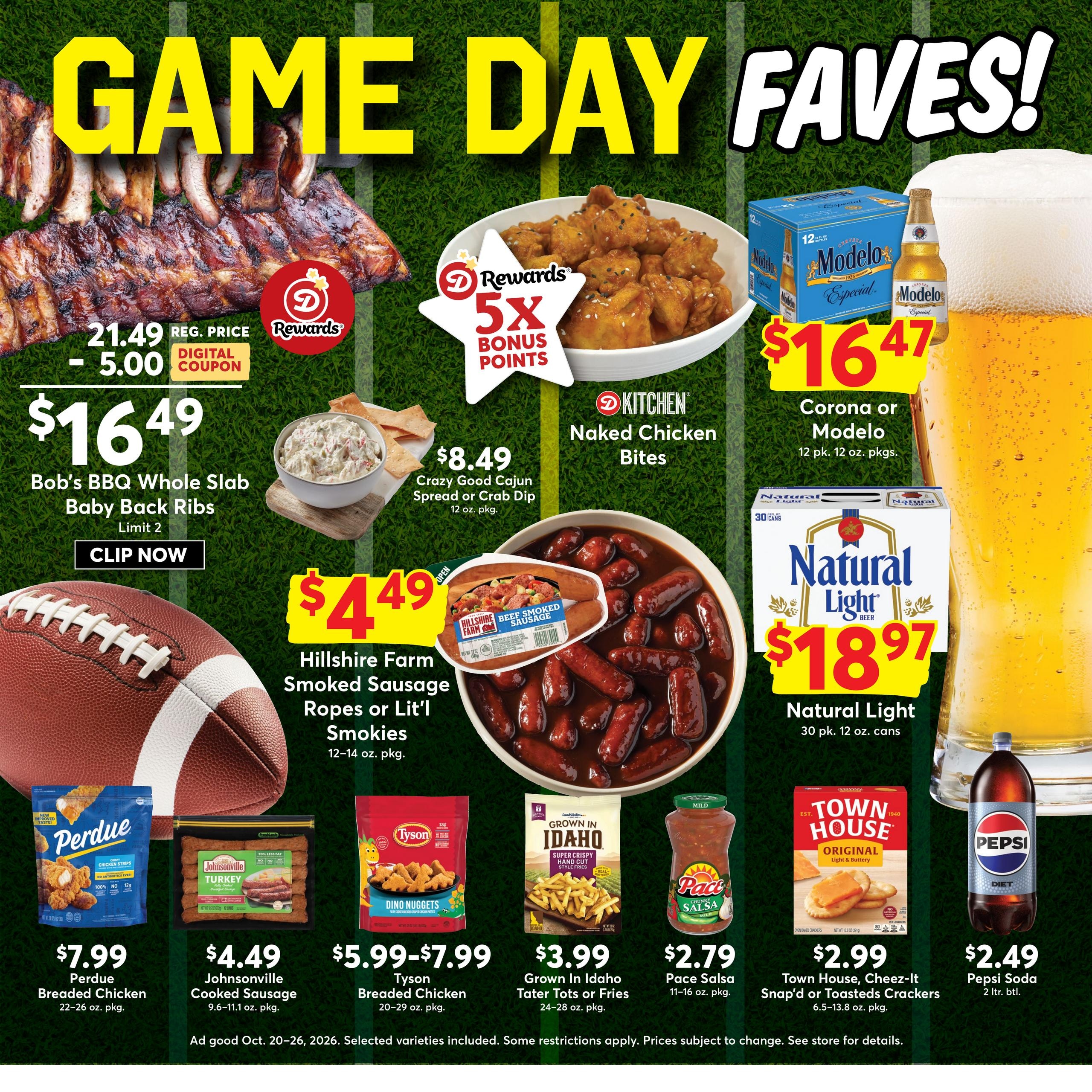 Dierbergs (Cross Timbers Area, MO) Weekly Ad October 20 - 26, 2026