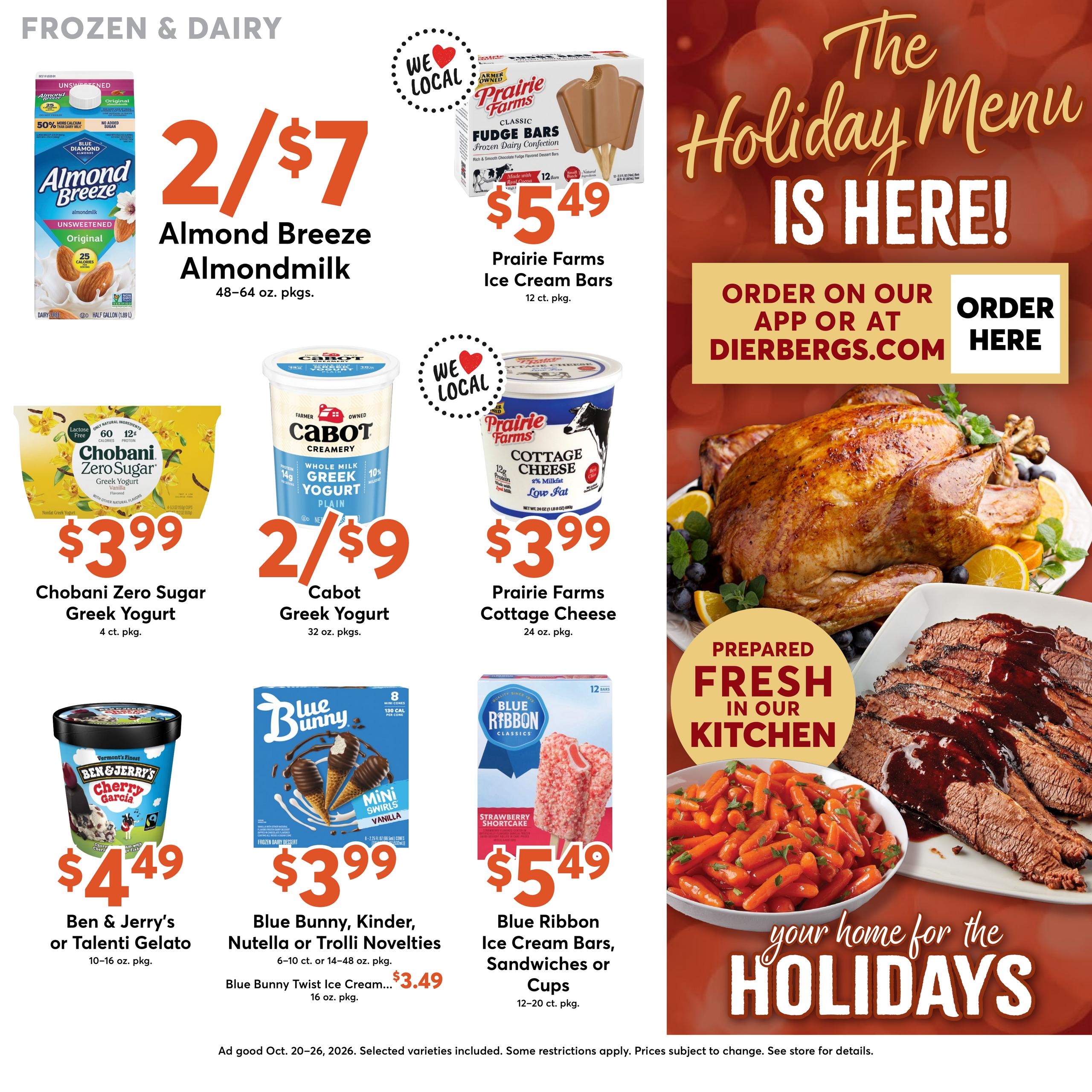 Dierbergs (Cross Timbers Area, MO) Weekly Ad October 20 - 26, 2026