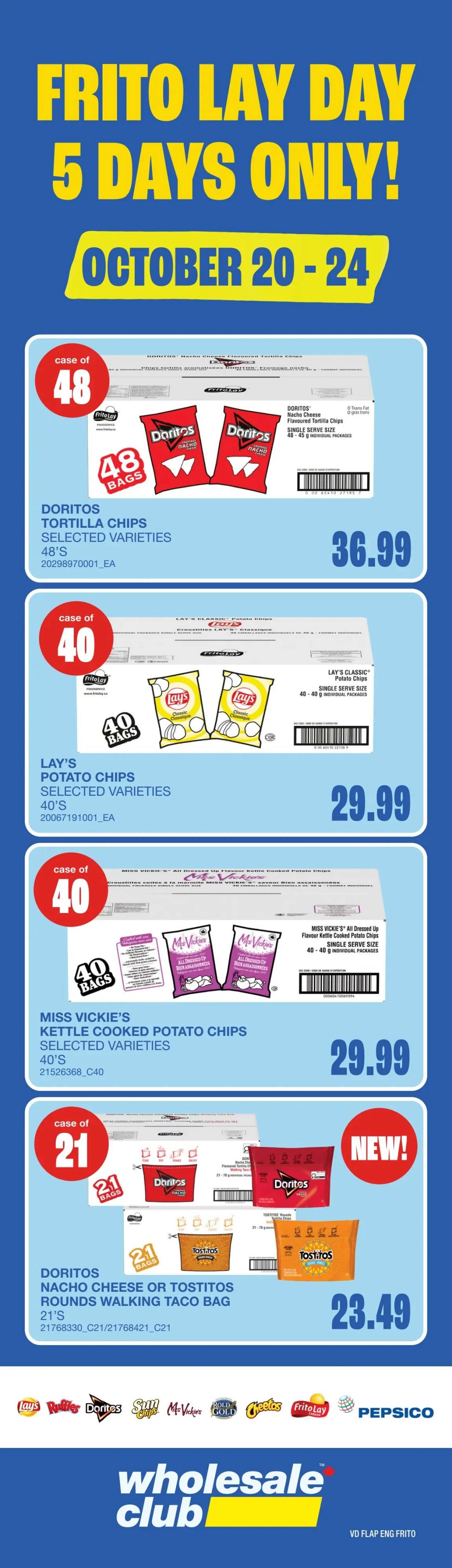 Wholesale Club (West) Flyer October 22 to 28