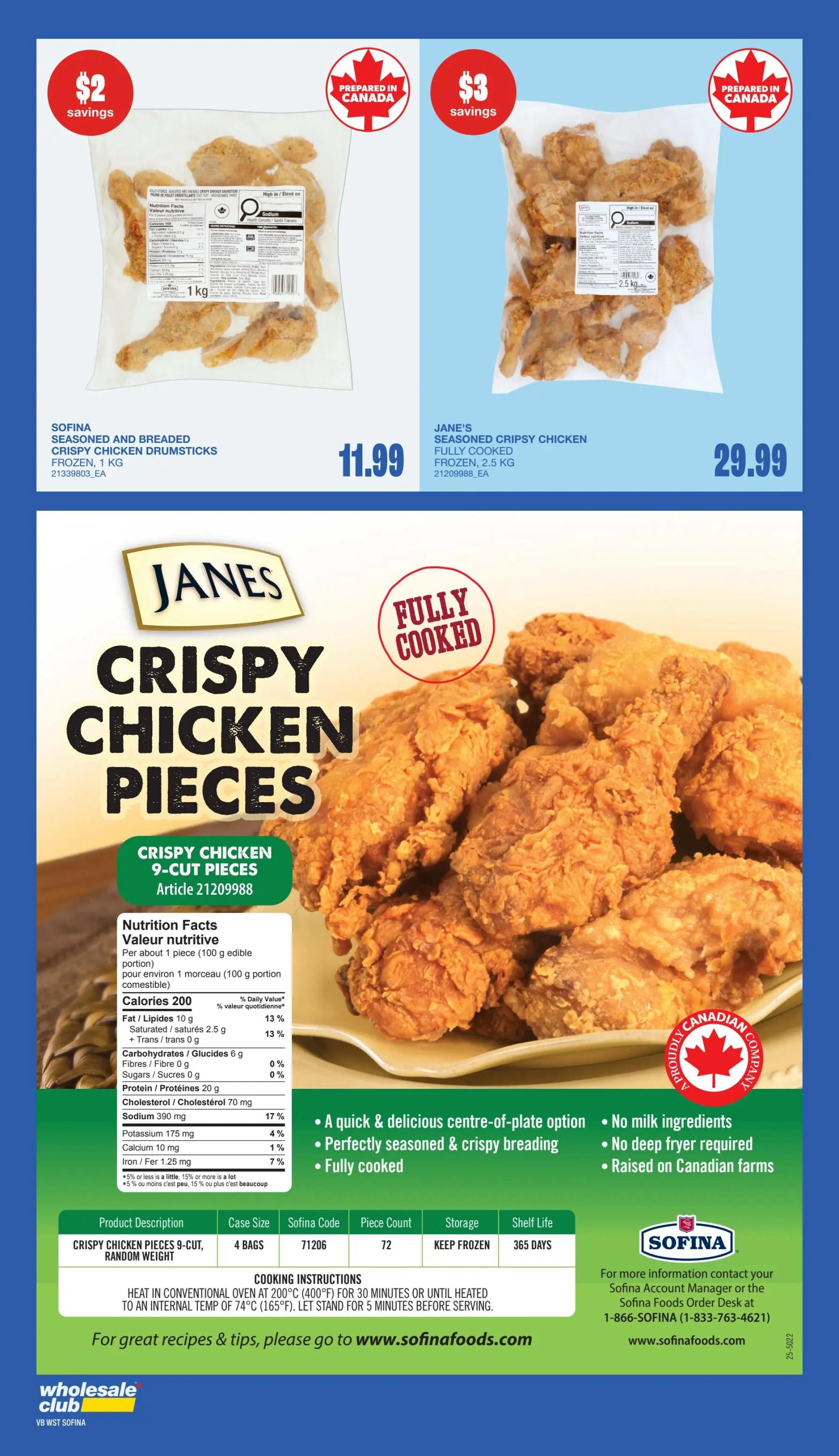 Wholesale Club (West) Flyer October 22 to 28
