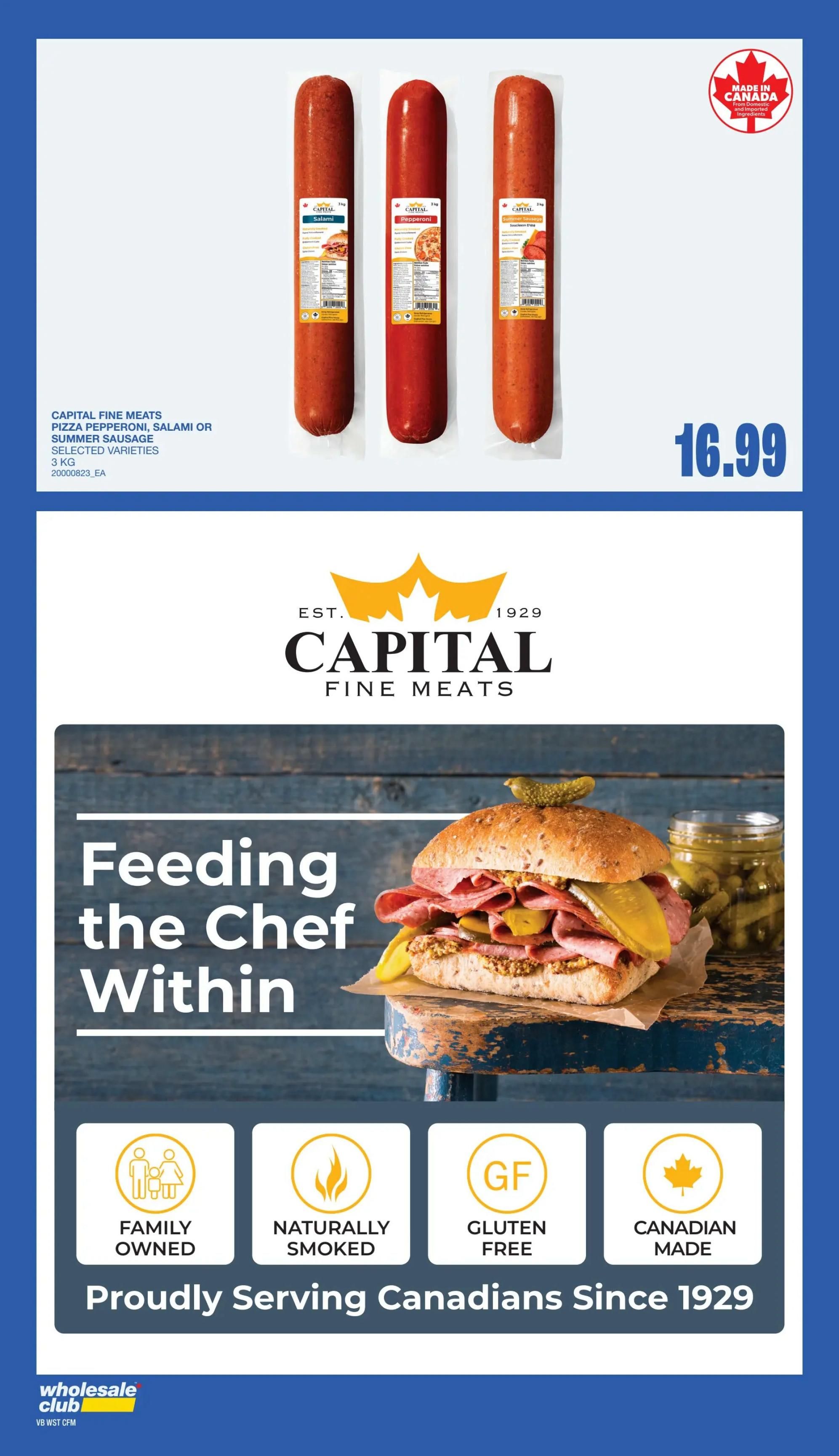 Wholesale Club (West) Flyer October 22 to 28