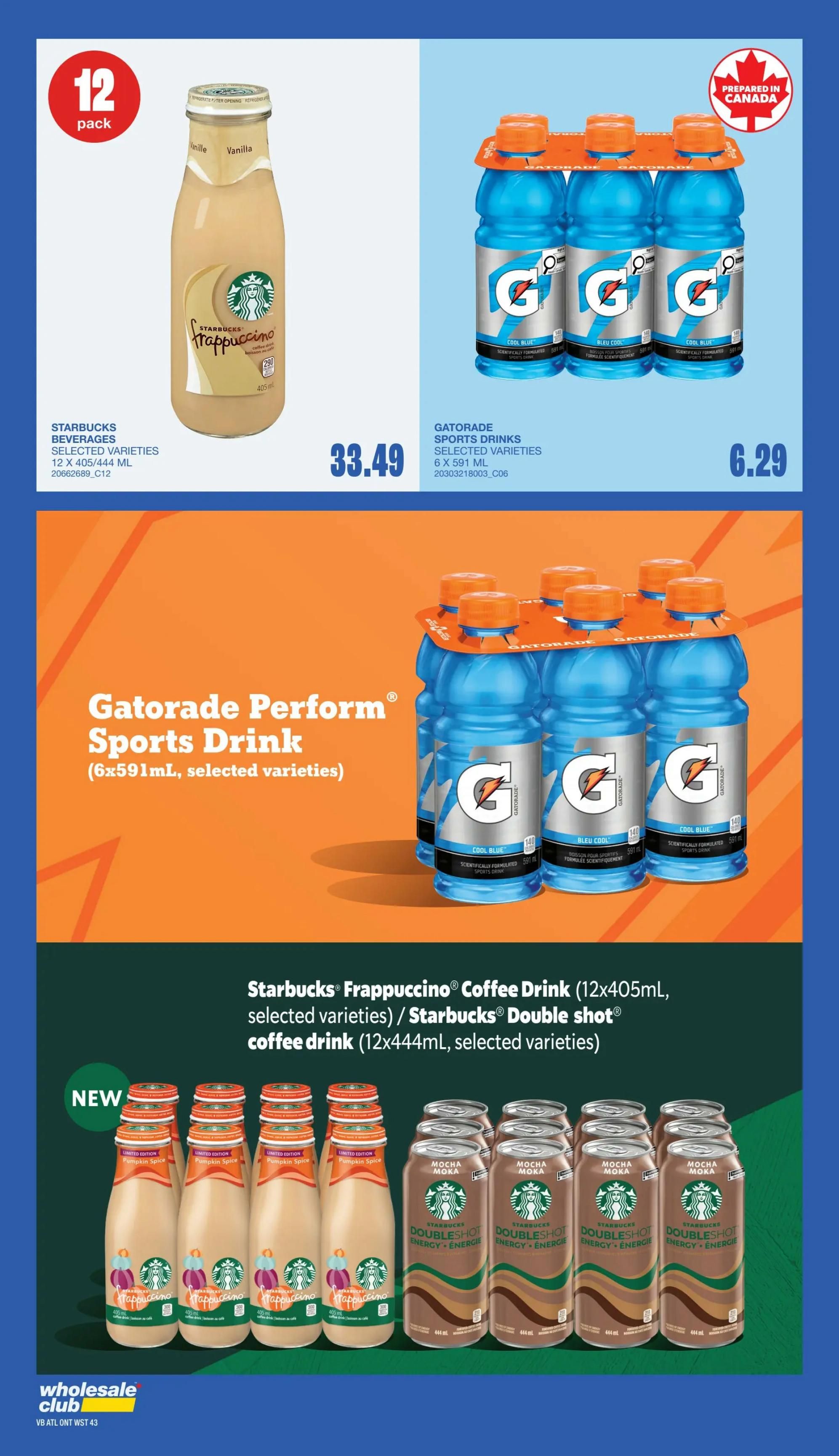 Wholesale Club (West) Flyer October 22 to 28