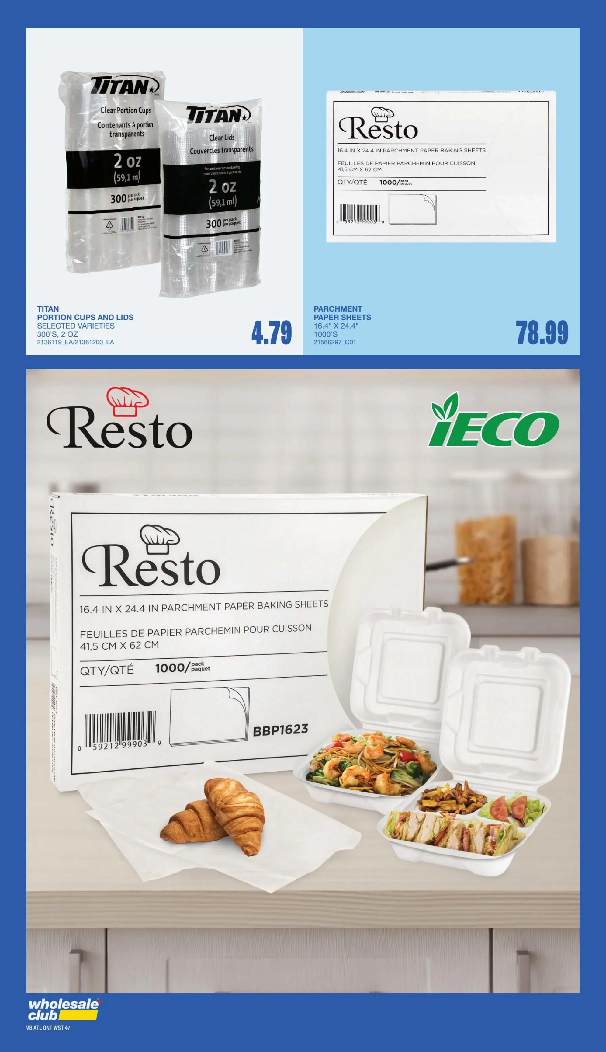 Wholesale Club (West) Flyer October 22 to 28