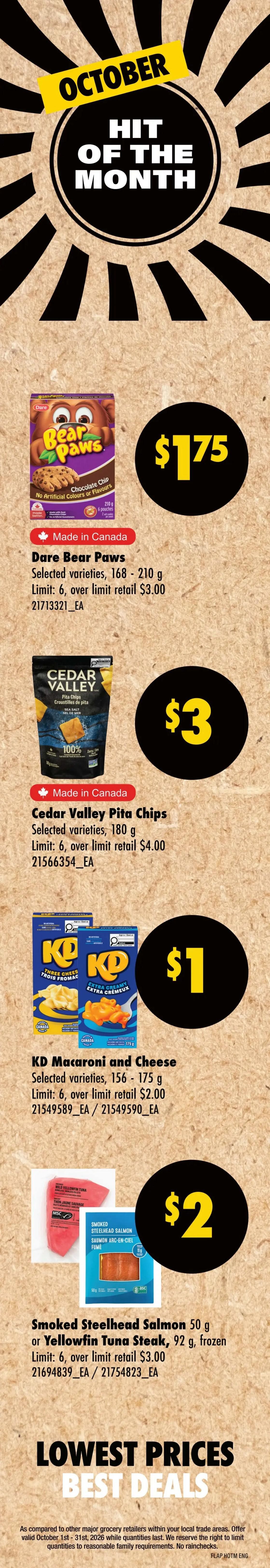Wholesale Club (West) Flyer October 22 to 28