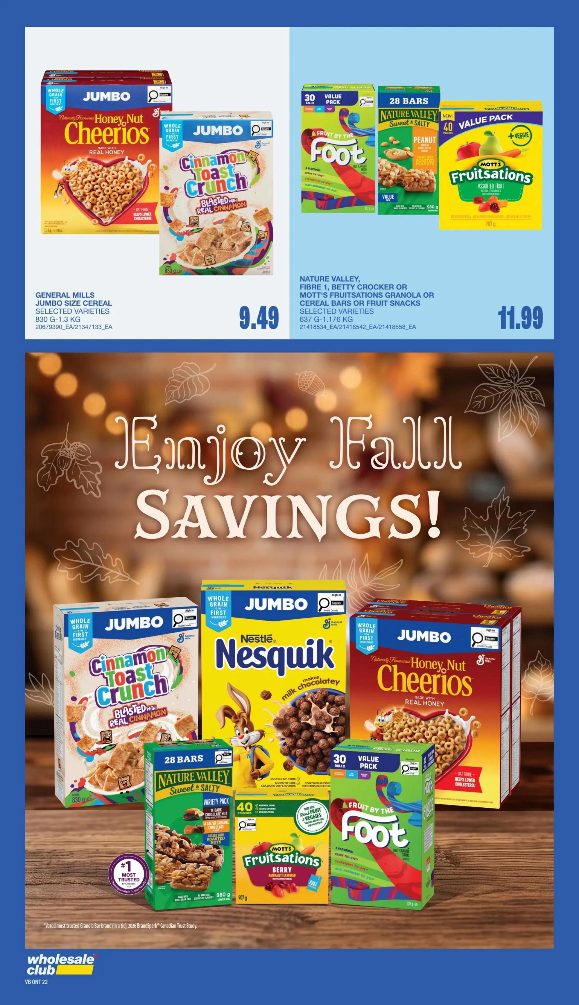 Wholesale Club (ON) Flyer October 22 to 28