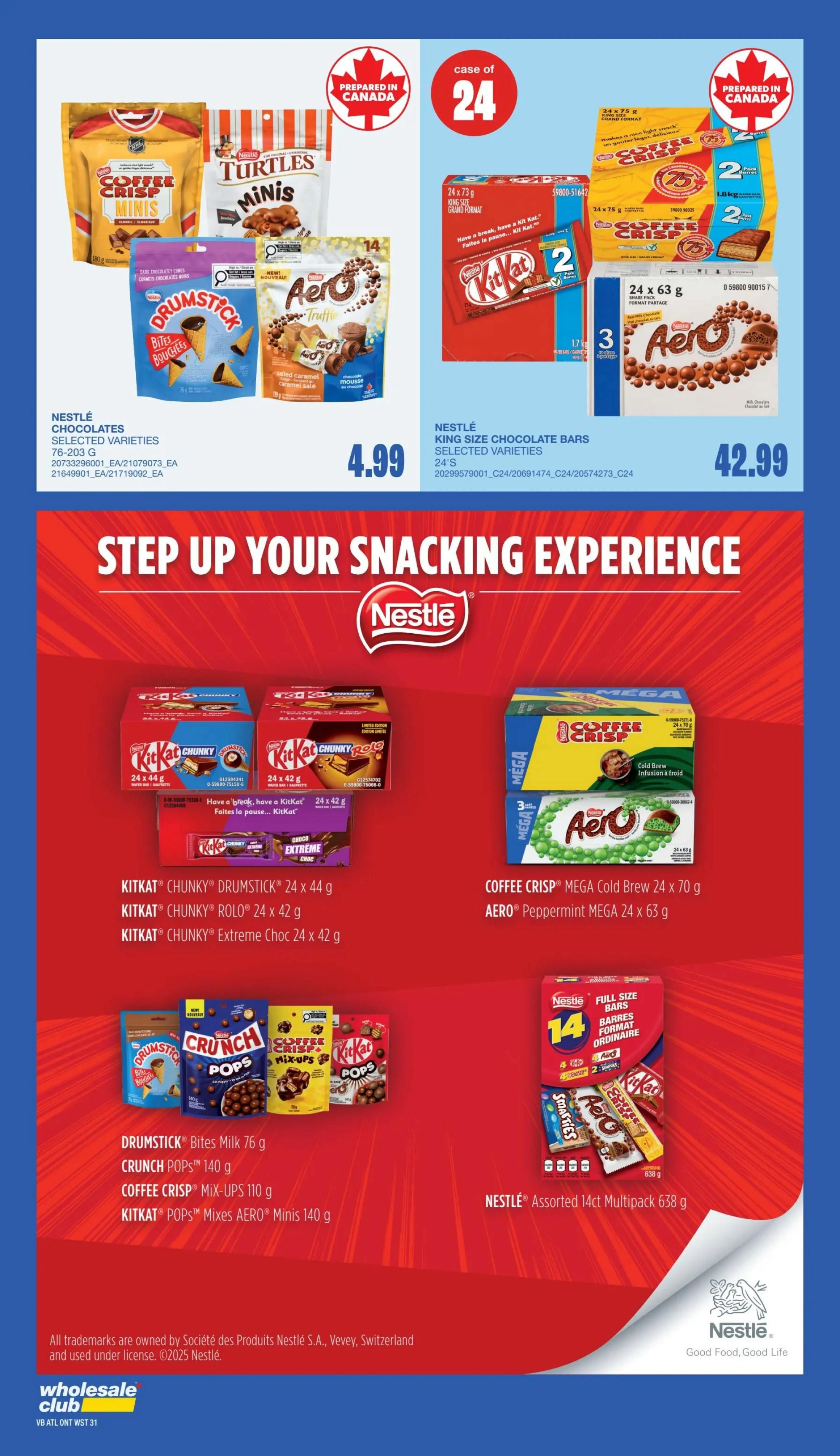 Wholesale Club (ON) Flyer October 22 to 28