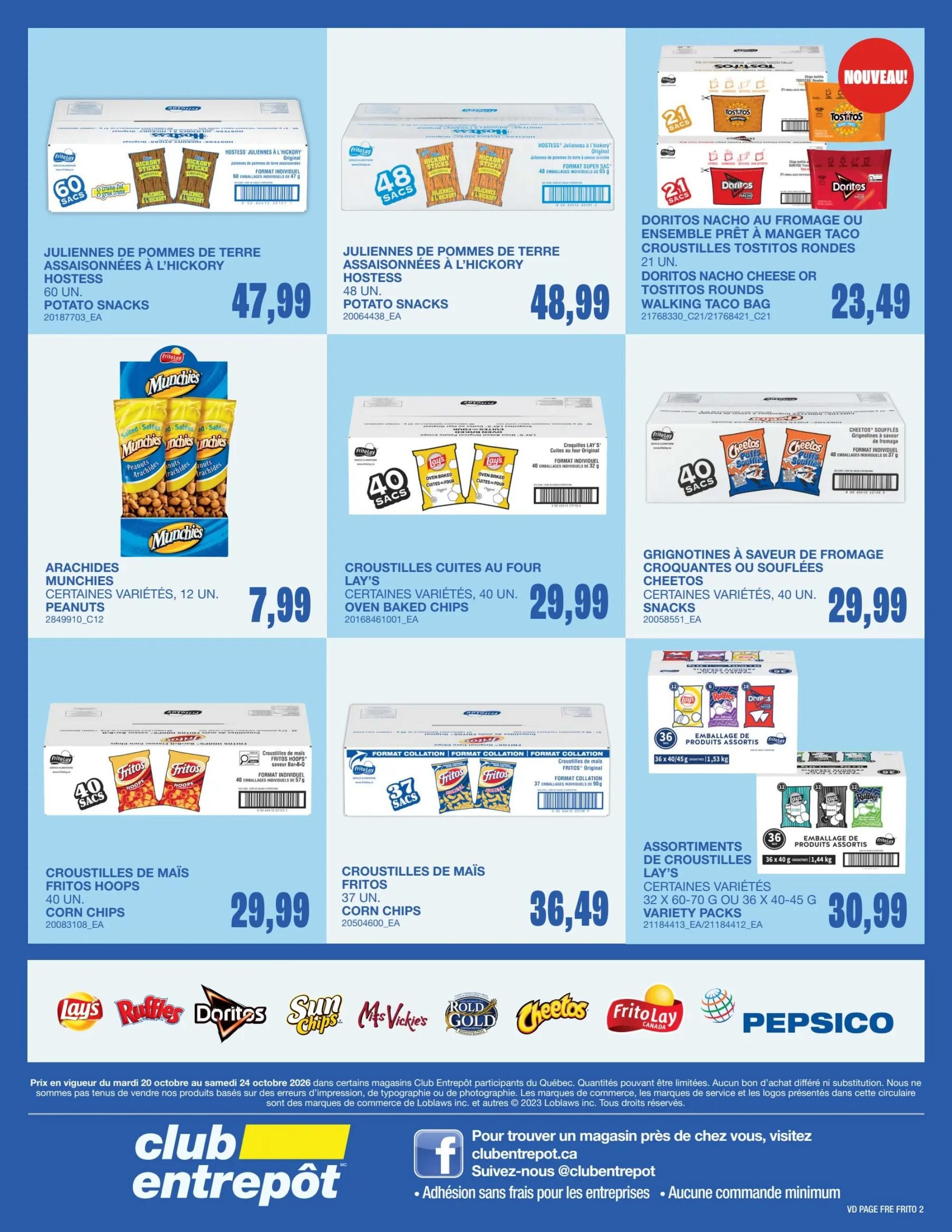 Wholesale Club (QC) Flyer October 22 to 28