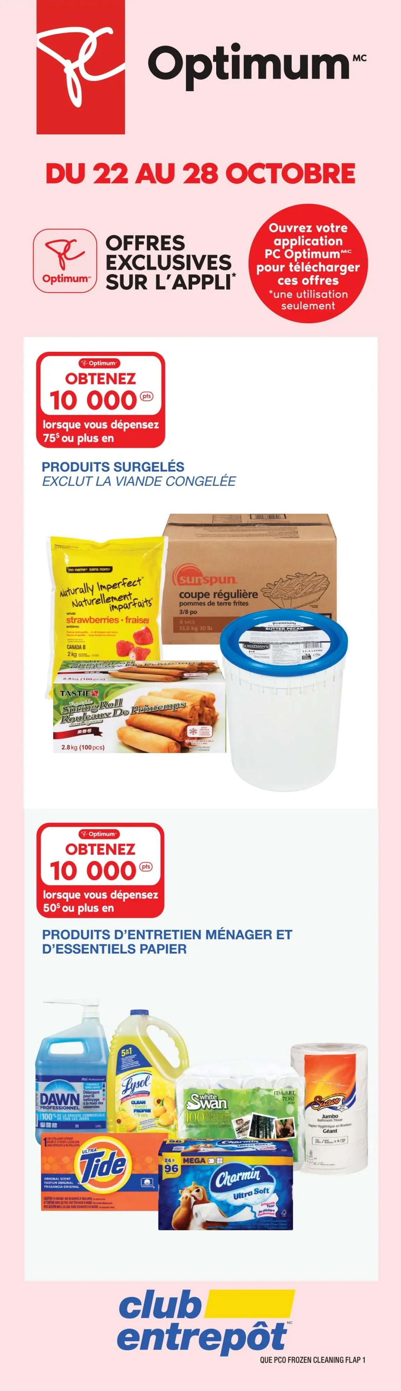 Wholesale Club (QC) Flyer October 22 to 28