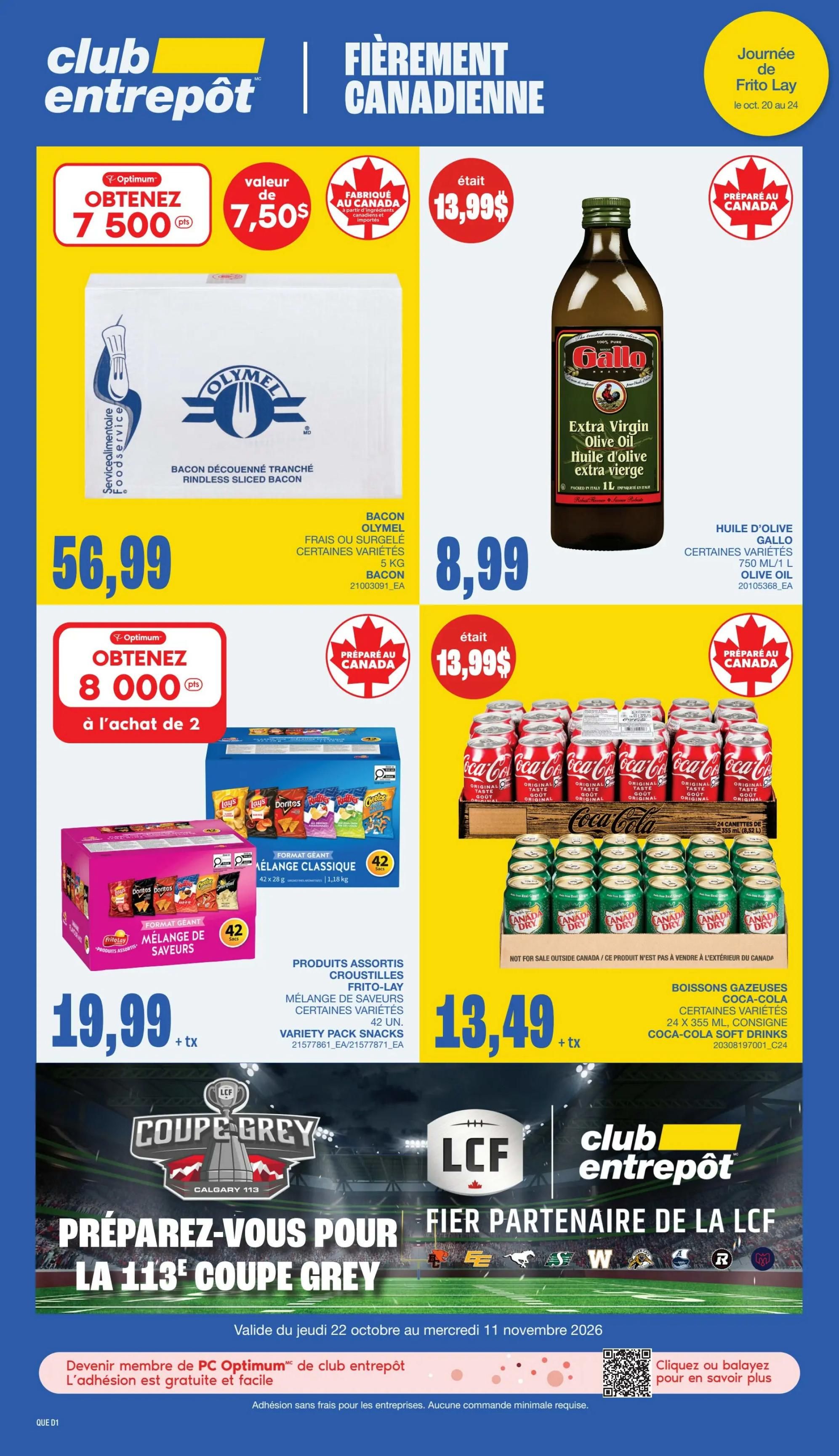 Wholesale Club (QC) Flyer October 22 to 28
