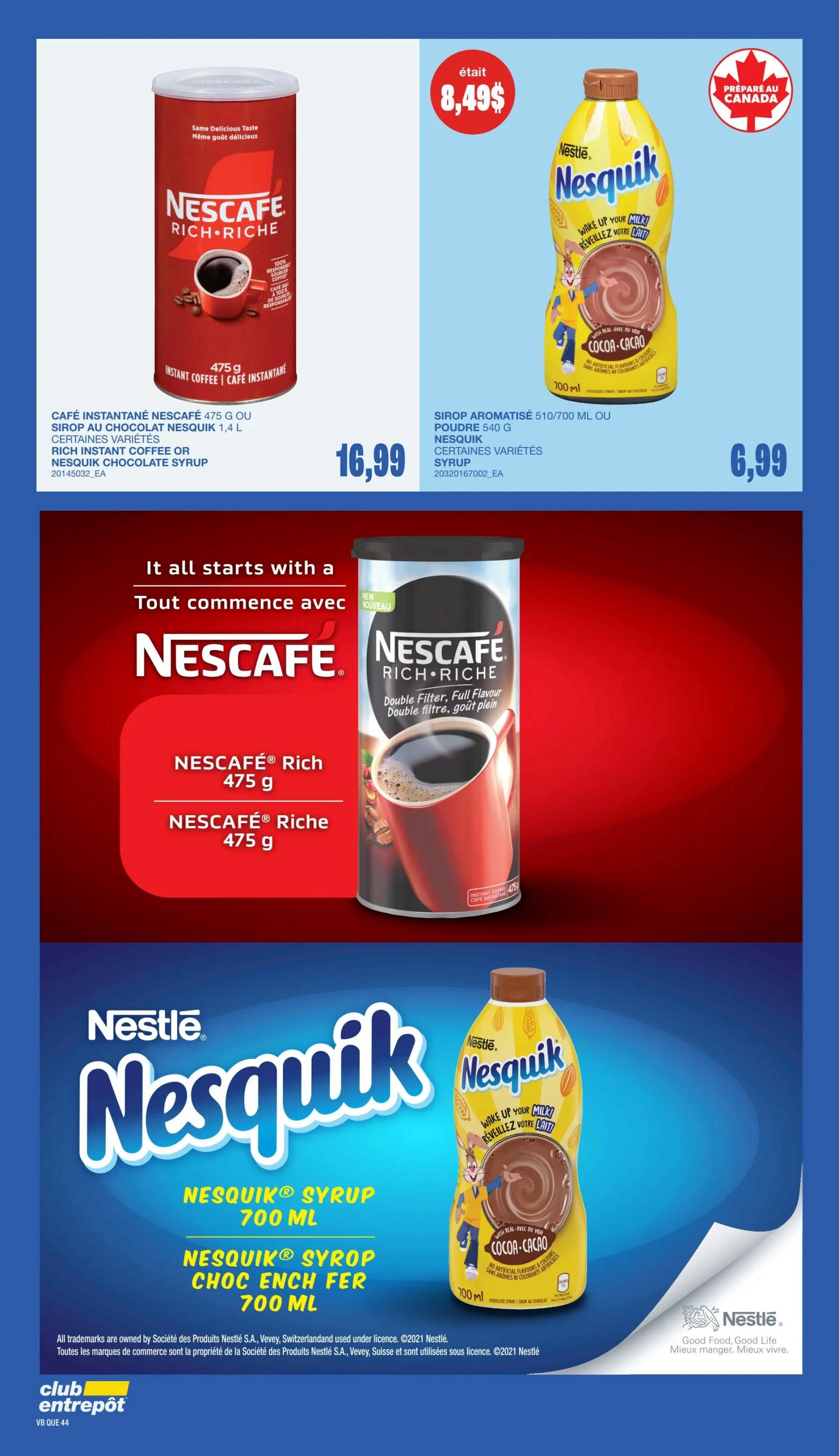 Wholesale Club (QC) Flyer October 22 to 28