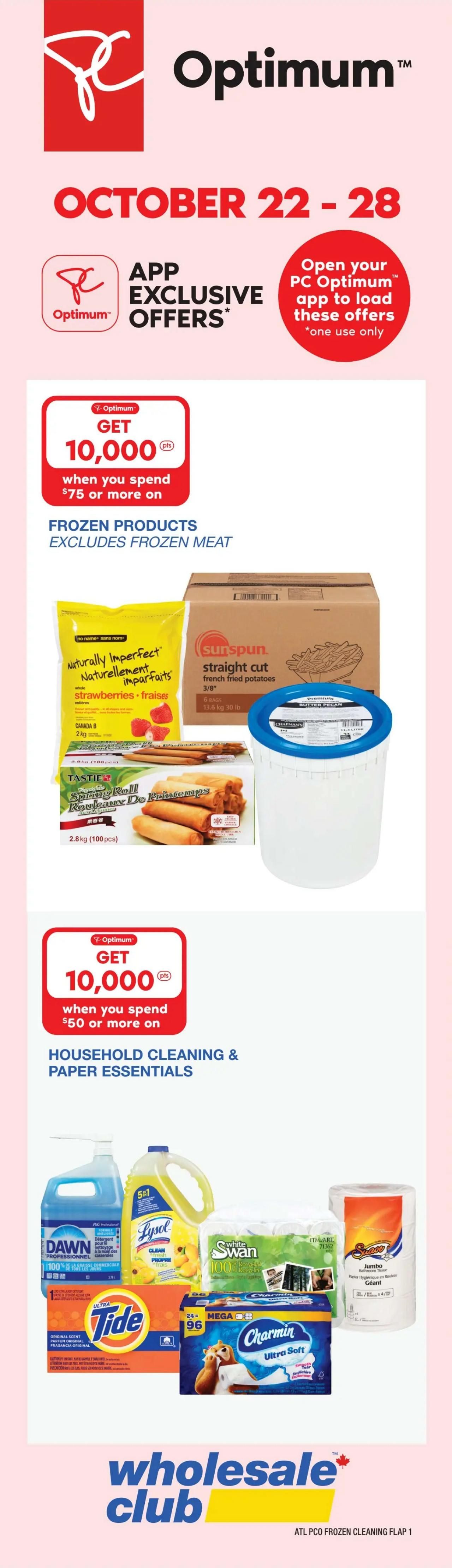 Wholesale Club (Atlantic) Flyer October 22 to 28