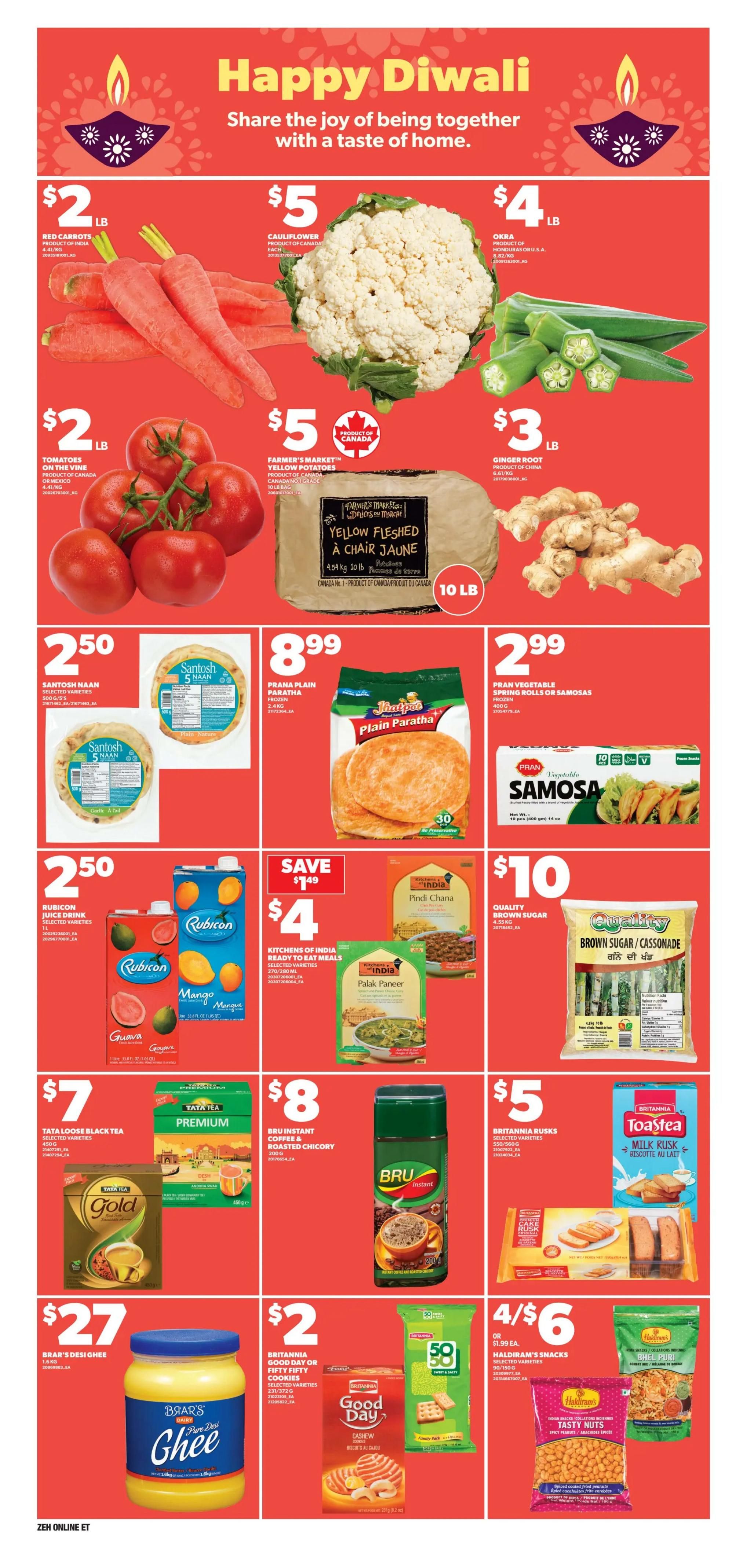 Zehrs Flyer October 22 to 28