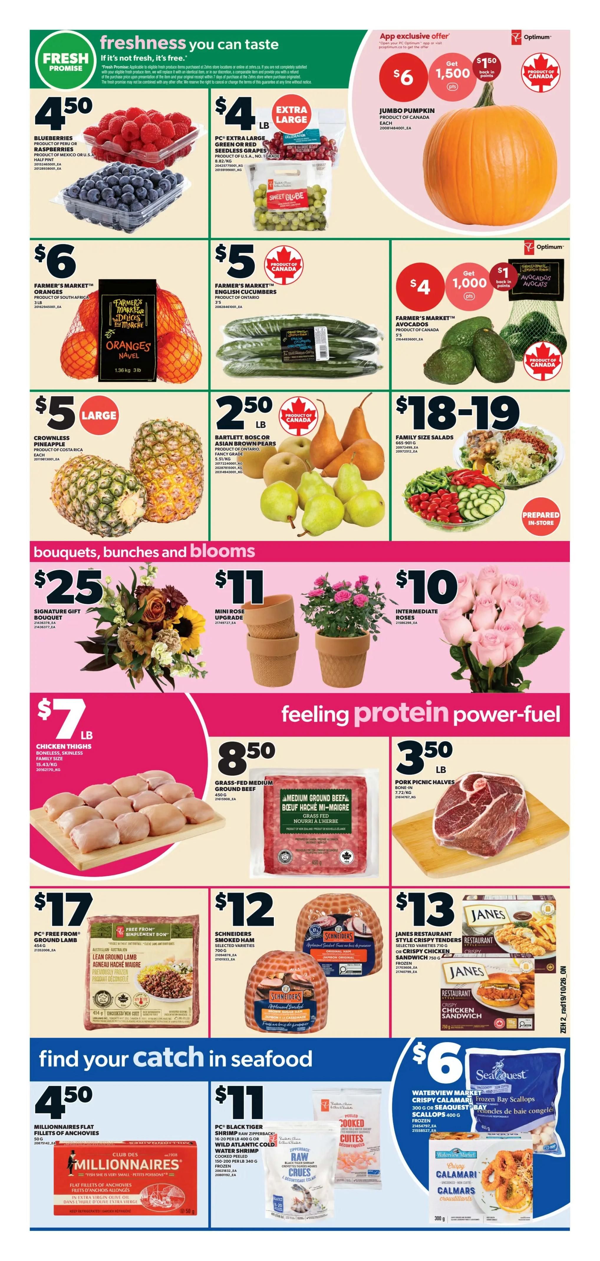 Zehrs Flyer October 22 to 28