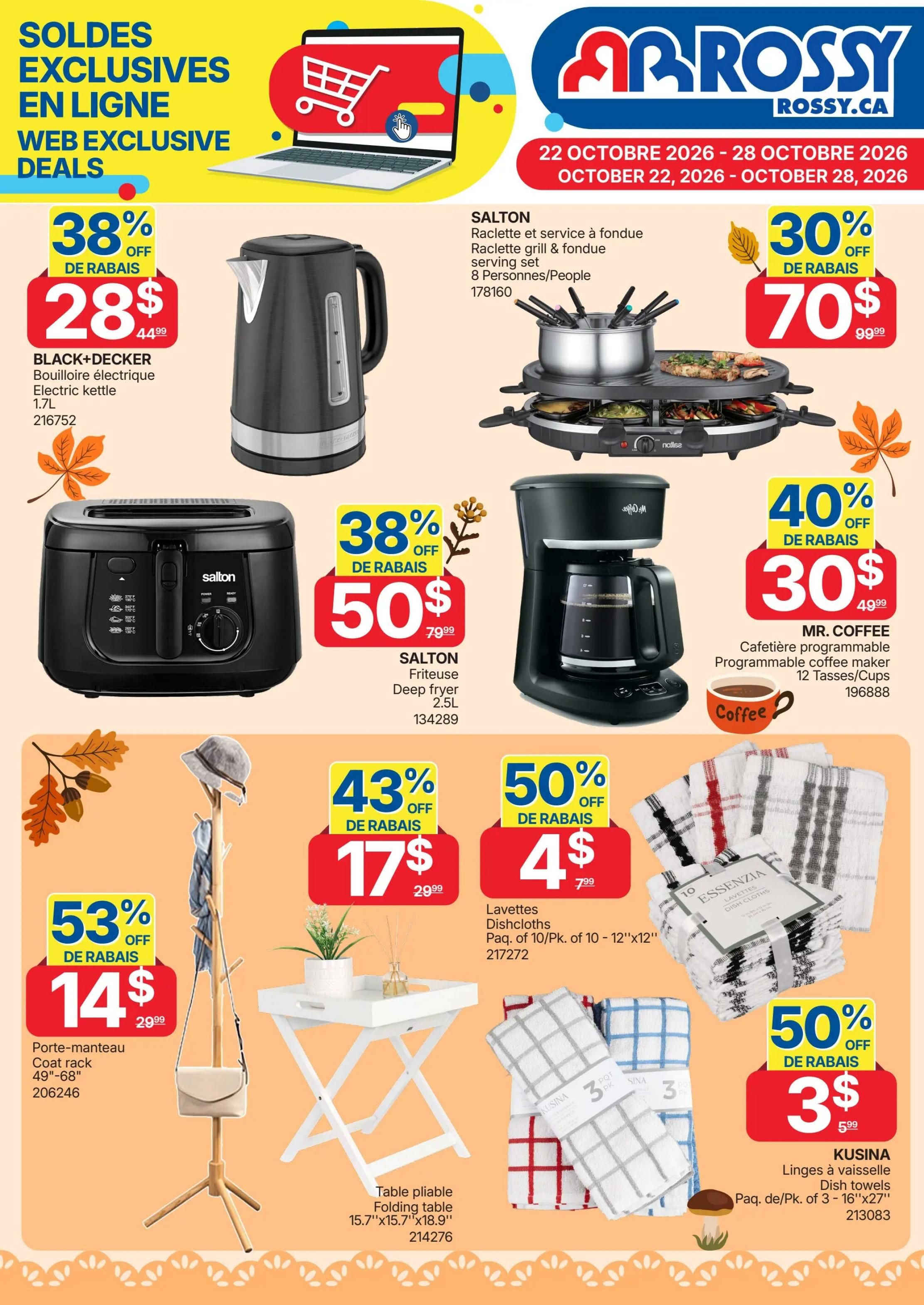 Rossy Flyer October 22 to 28