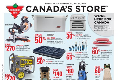 Canadian Tire (West) Flyer July 24 to 30