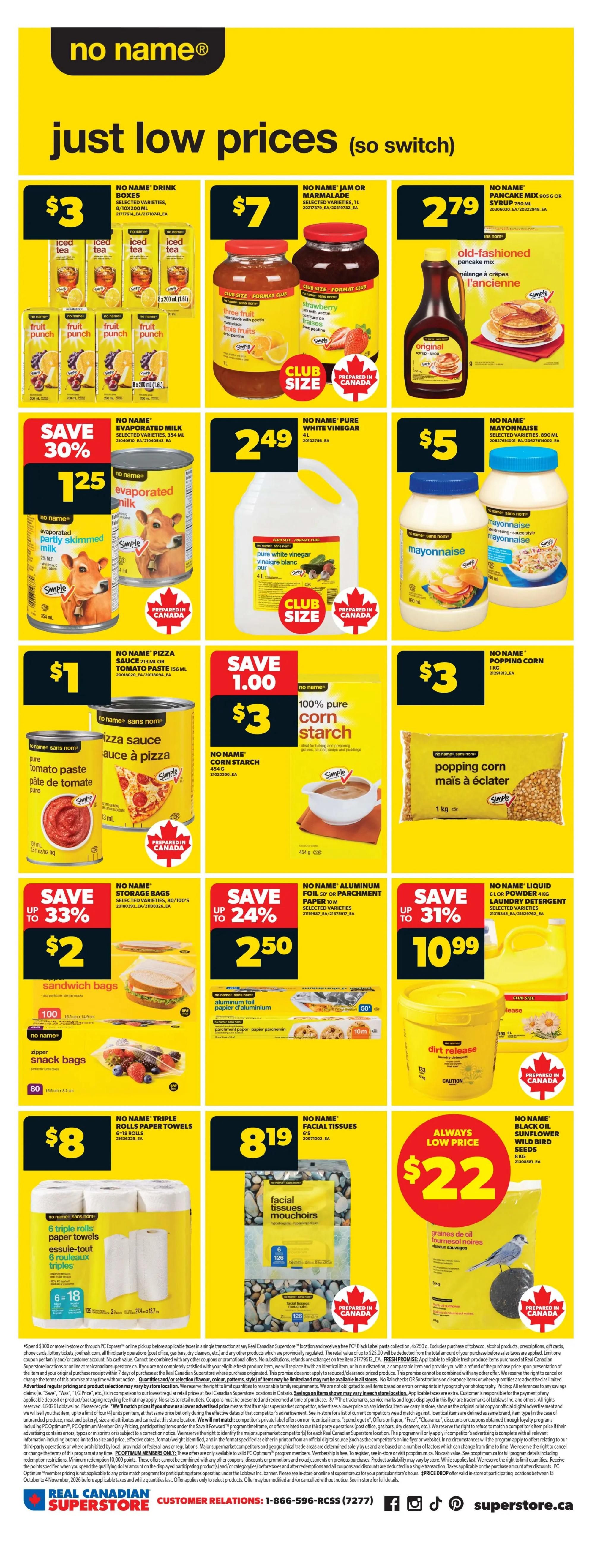 Real Canadian Superstore (ON) Flyer October 22 to 28