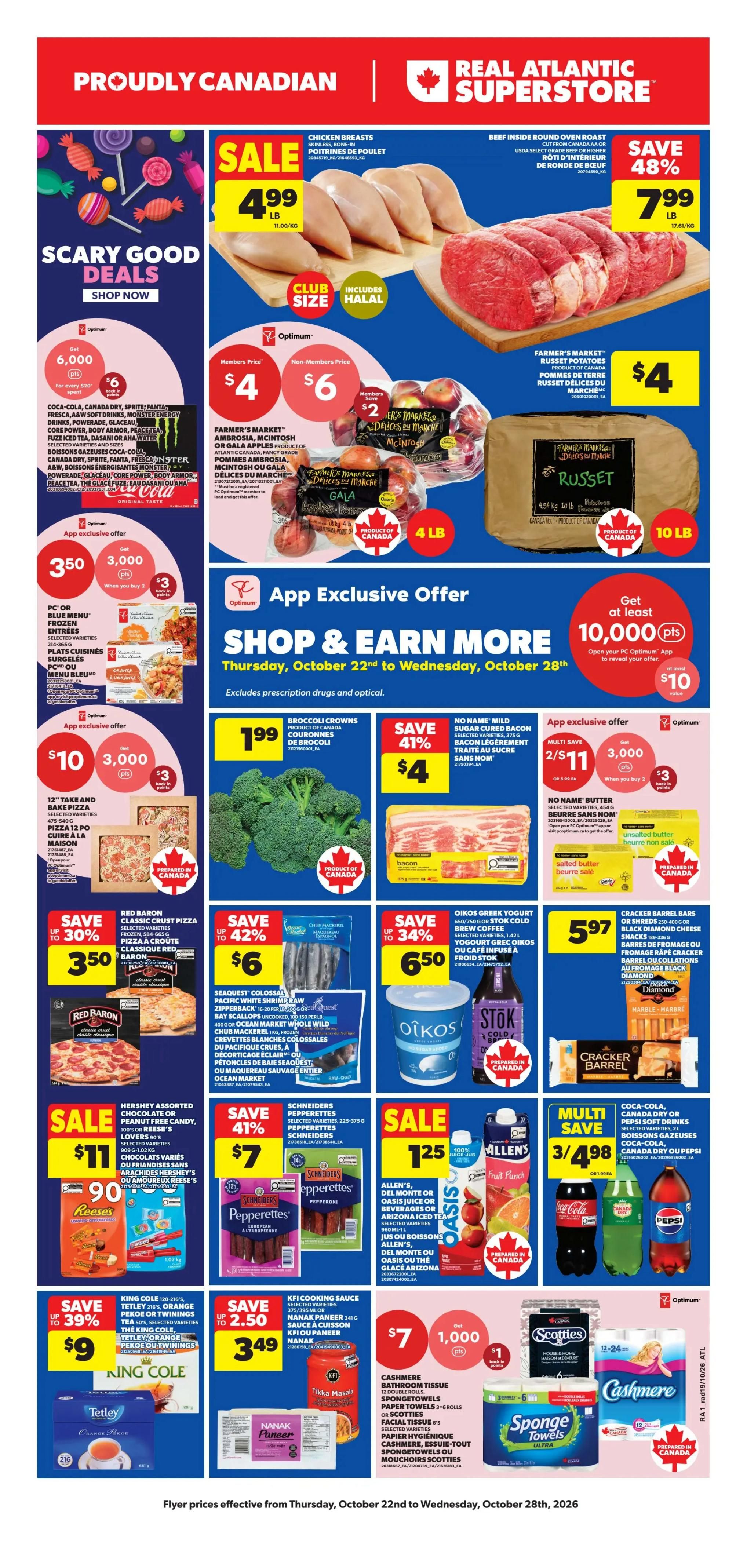 Real Atlantic Superstore Flyer October 22 to 28