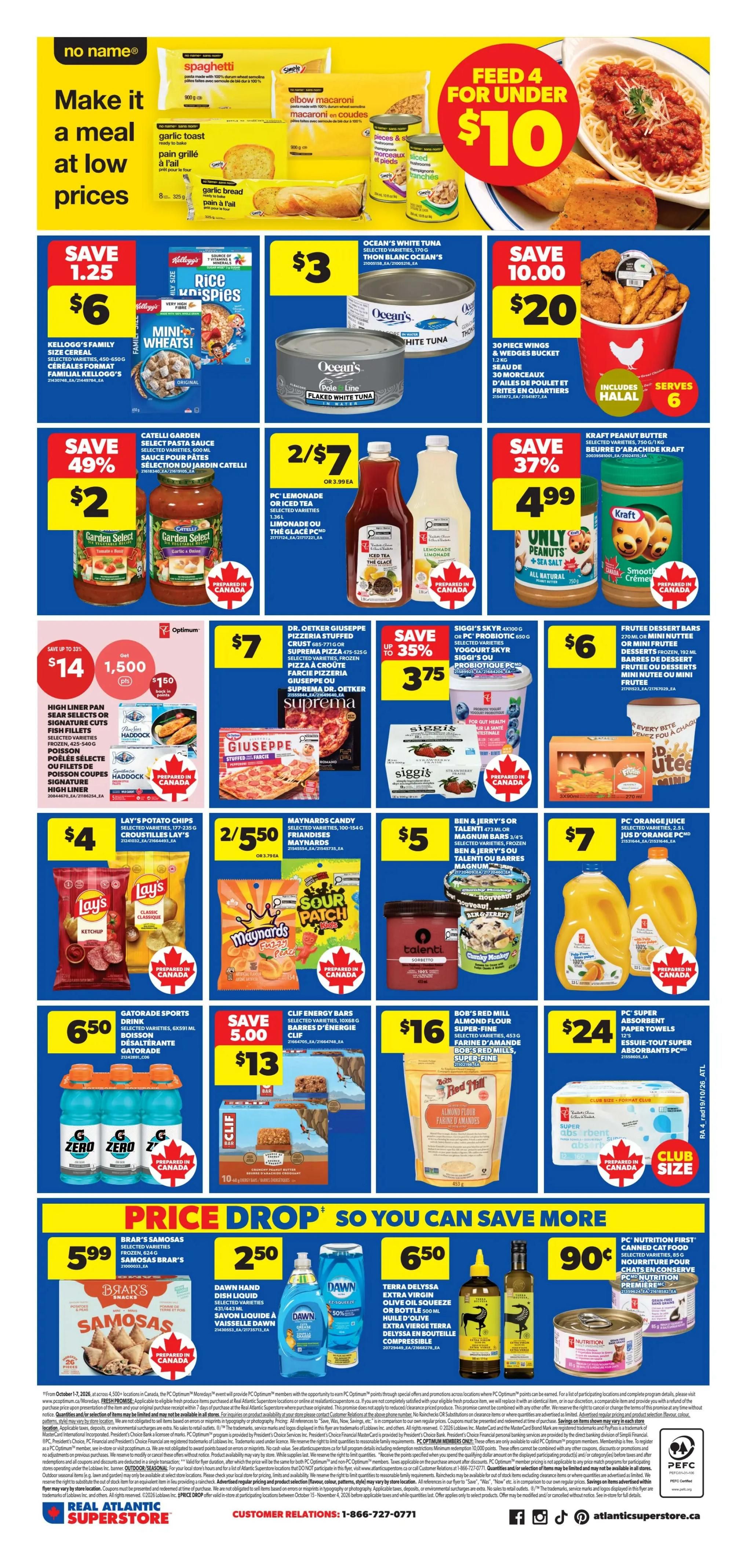 Real Atlantic Superstore Flyer October 22 to 28