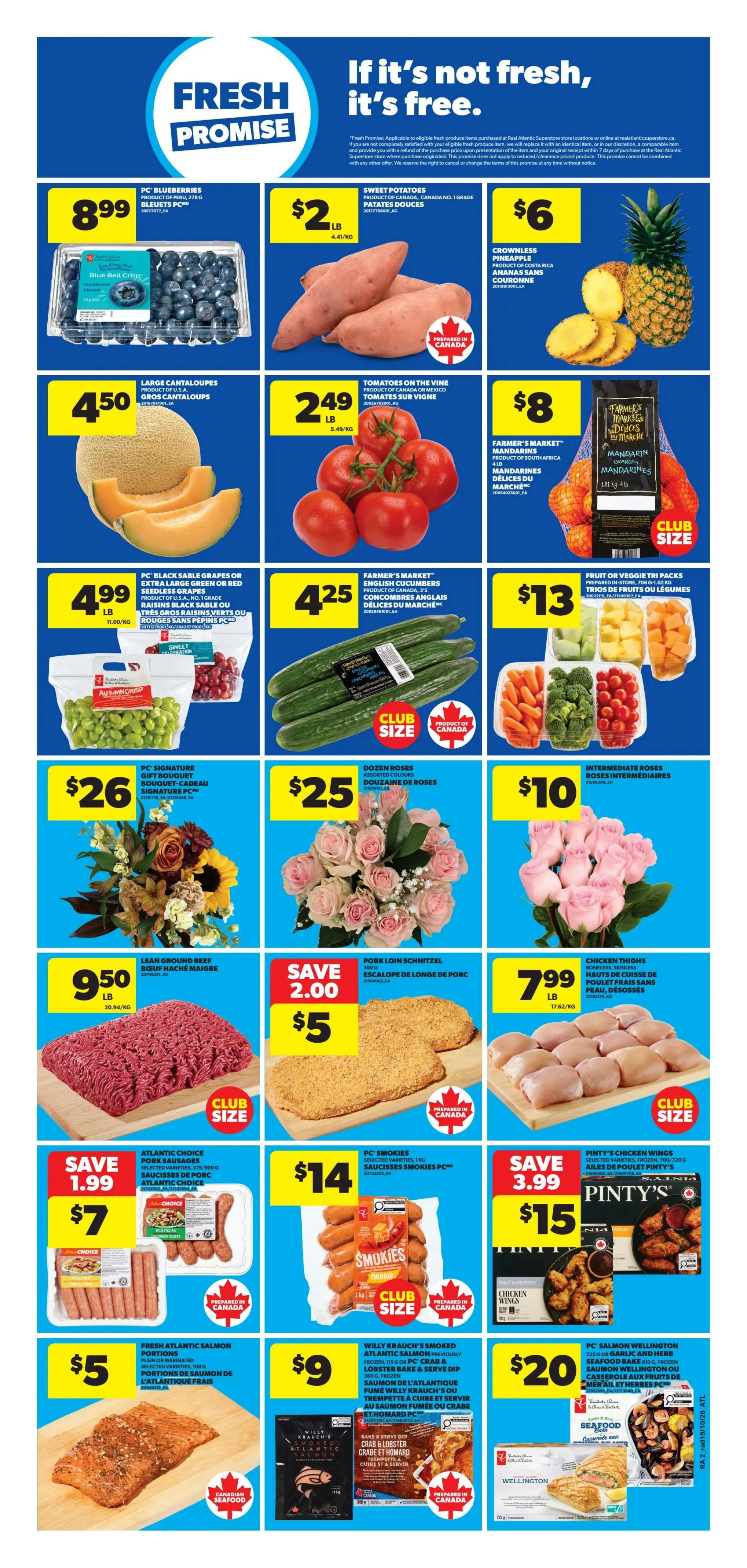Real Atlantic Superstore Flyer October 22 to 28