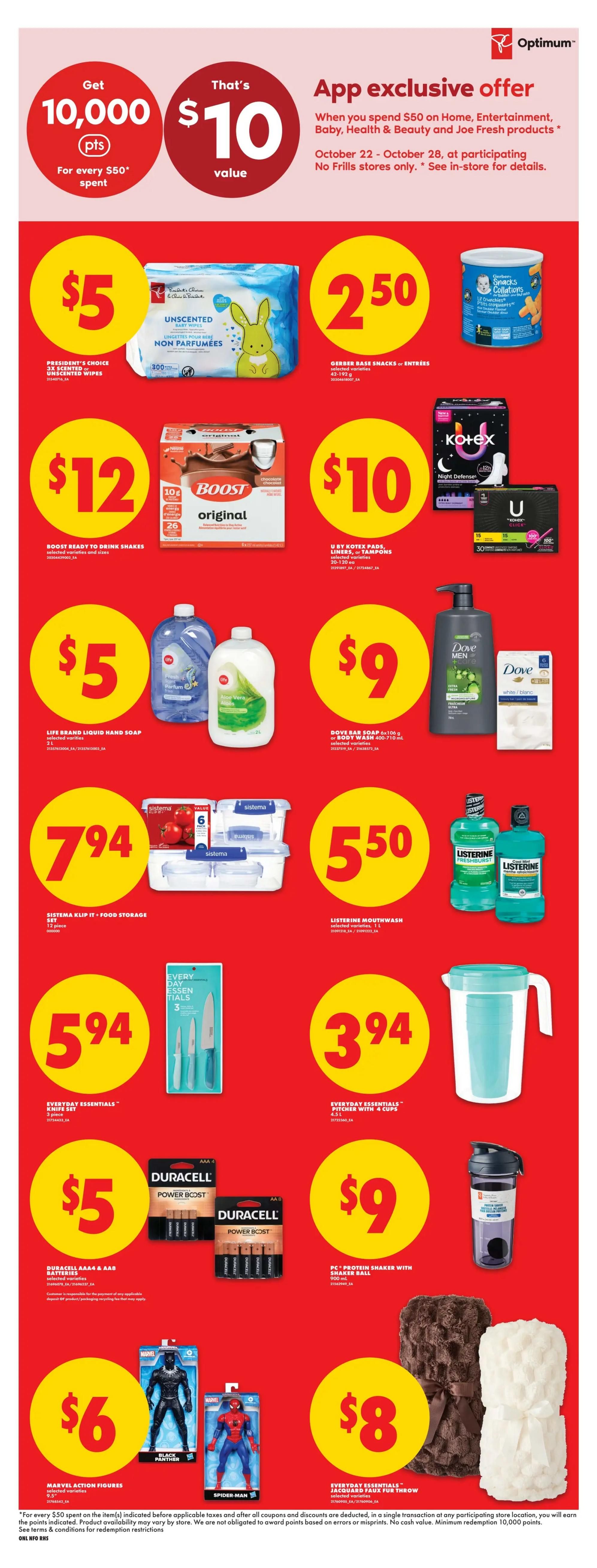 No Frills (ON) Flyer October 22 to 28