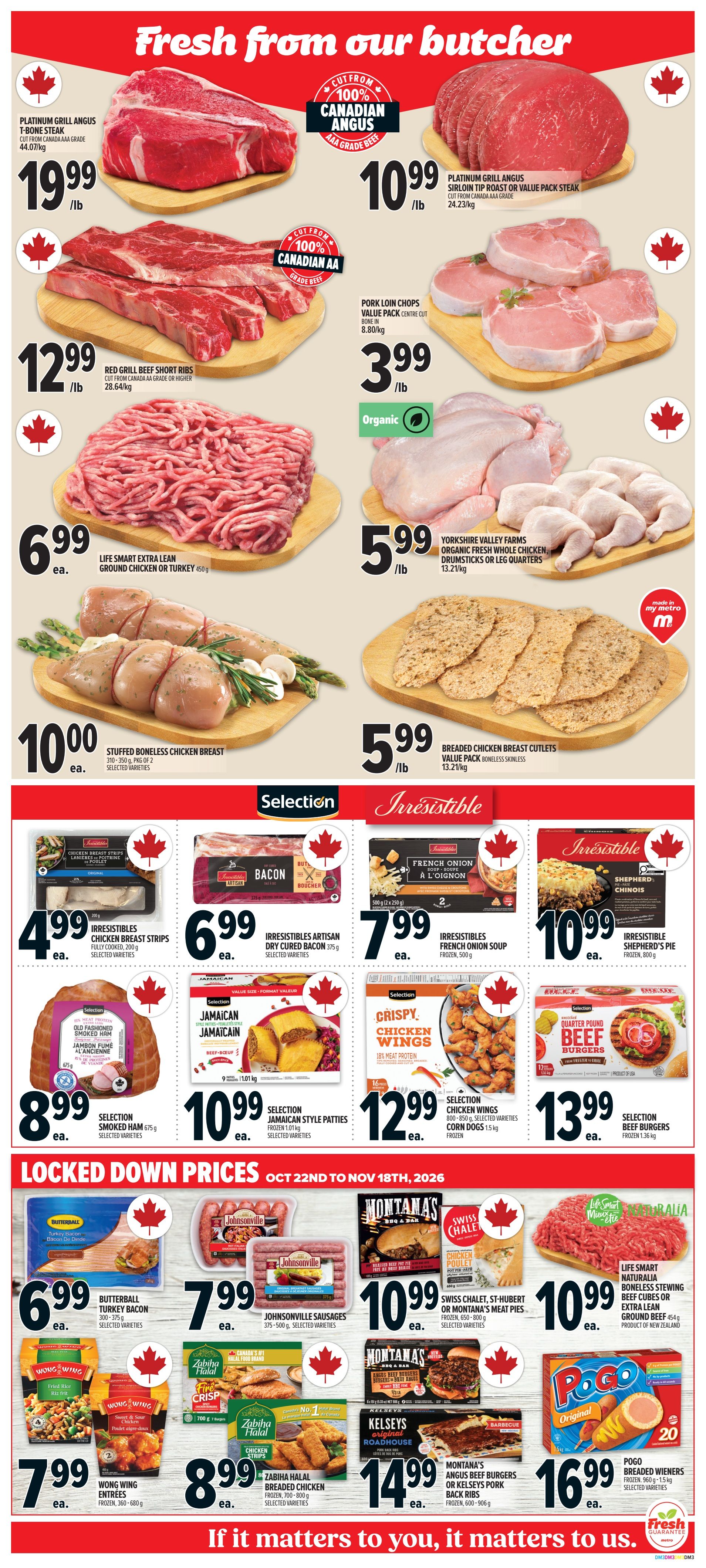 Metro (ON) Flyer October 22 to 28