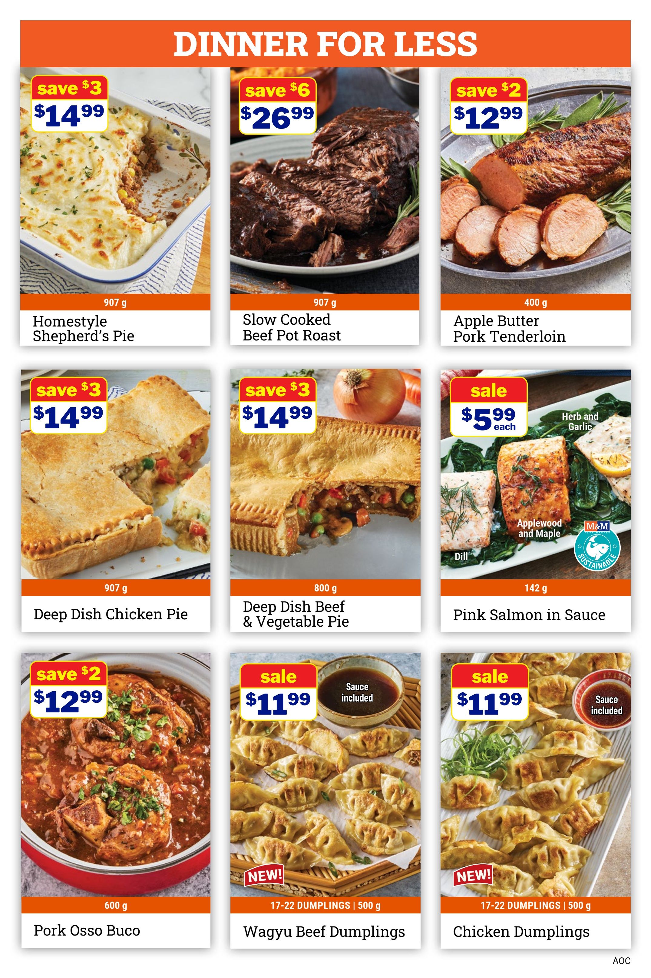 M&M Food Market (Atlantic, ON & West) Flyer October 22 to 28