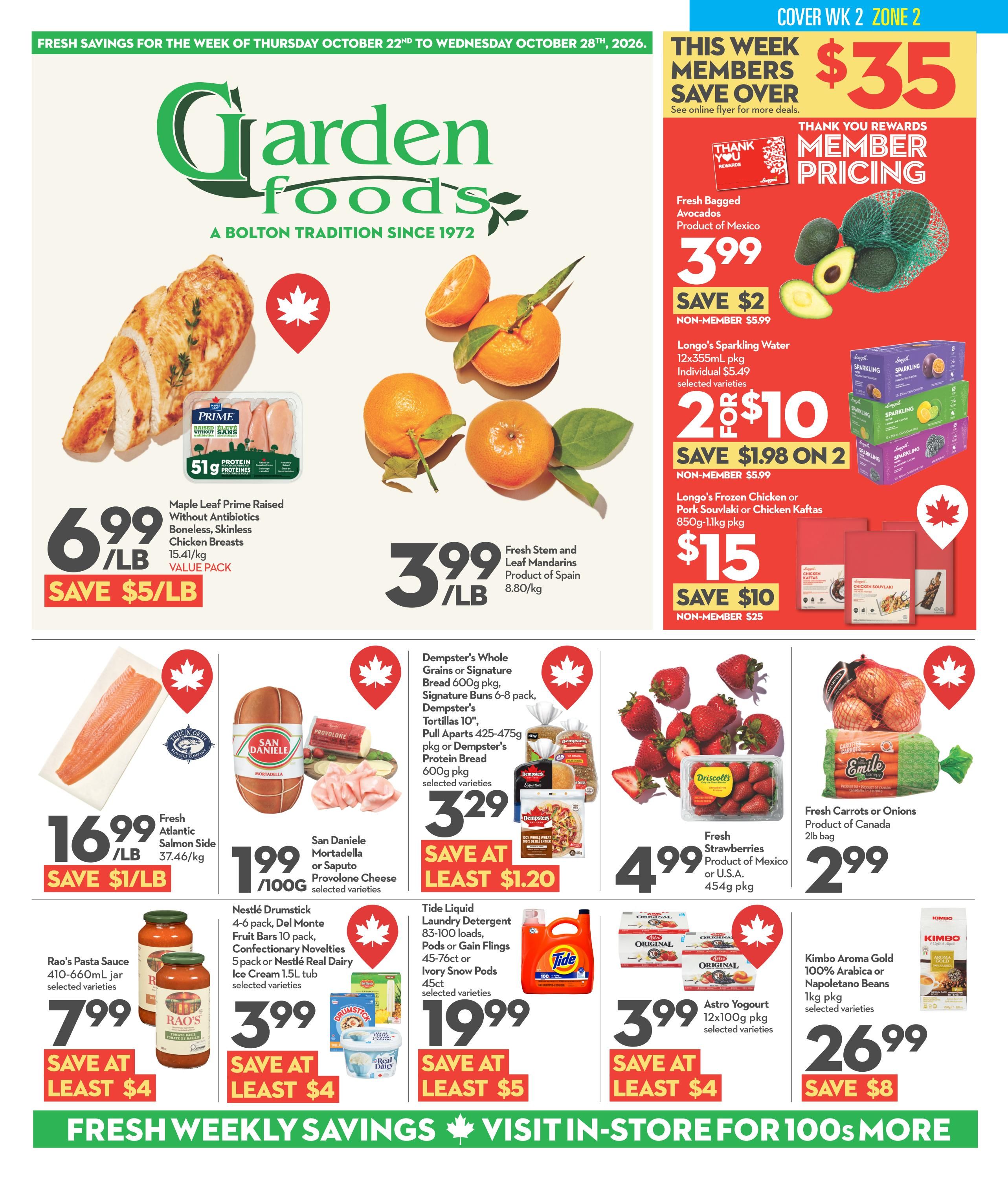 Garden Foods Flyer October 22 to 28