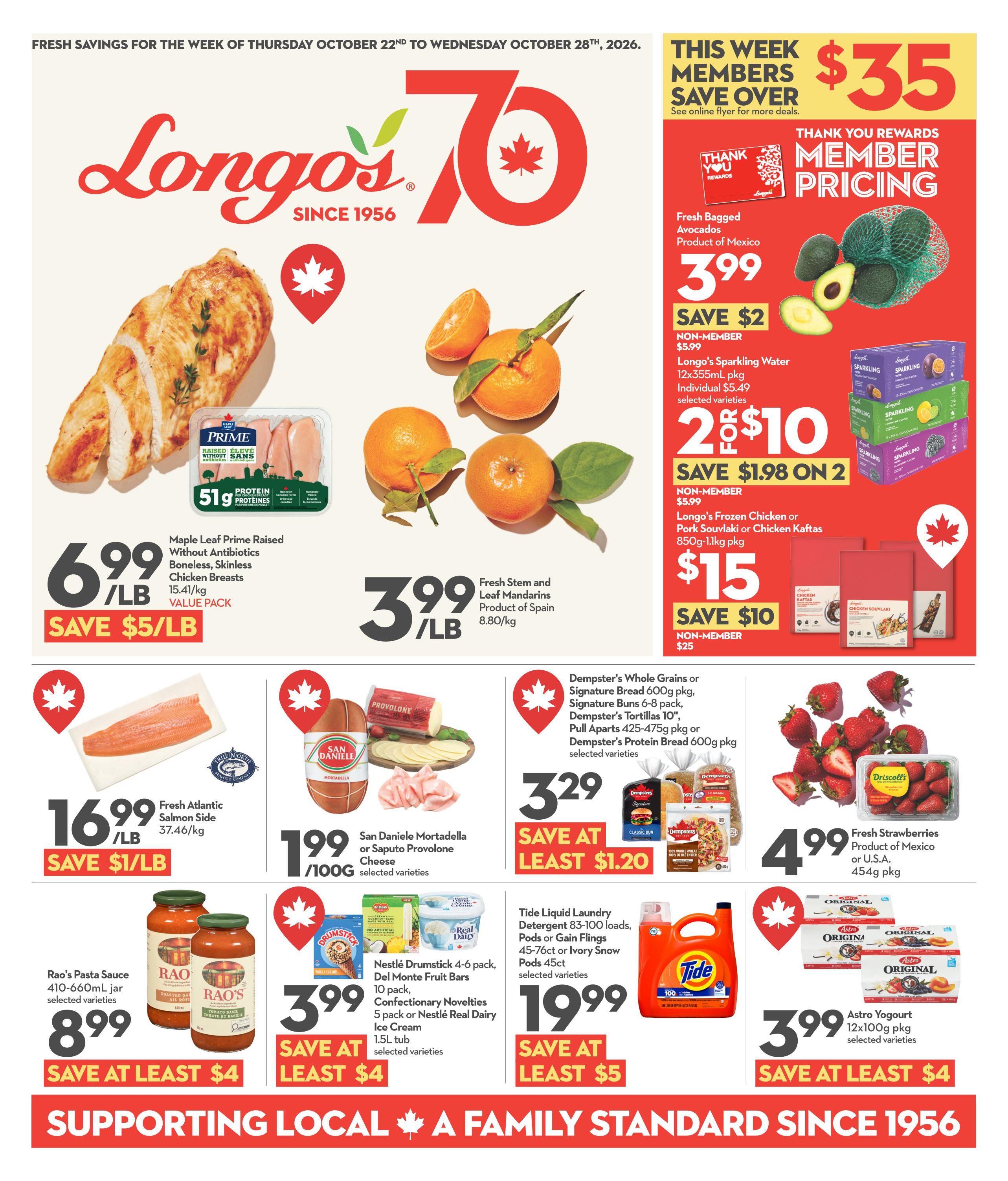Longo's Flyer October 22 to 28