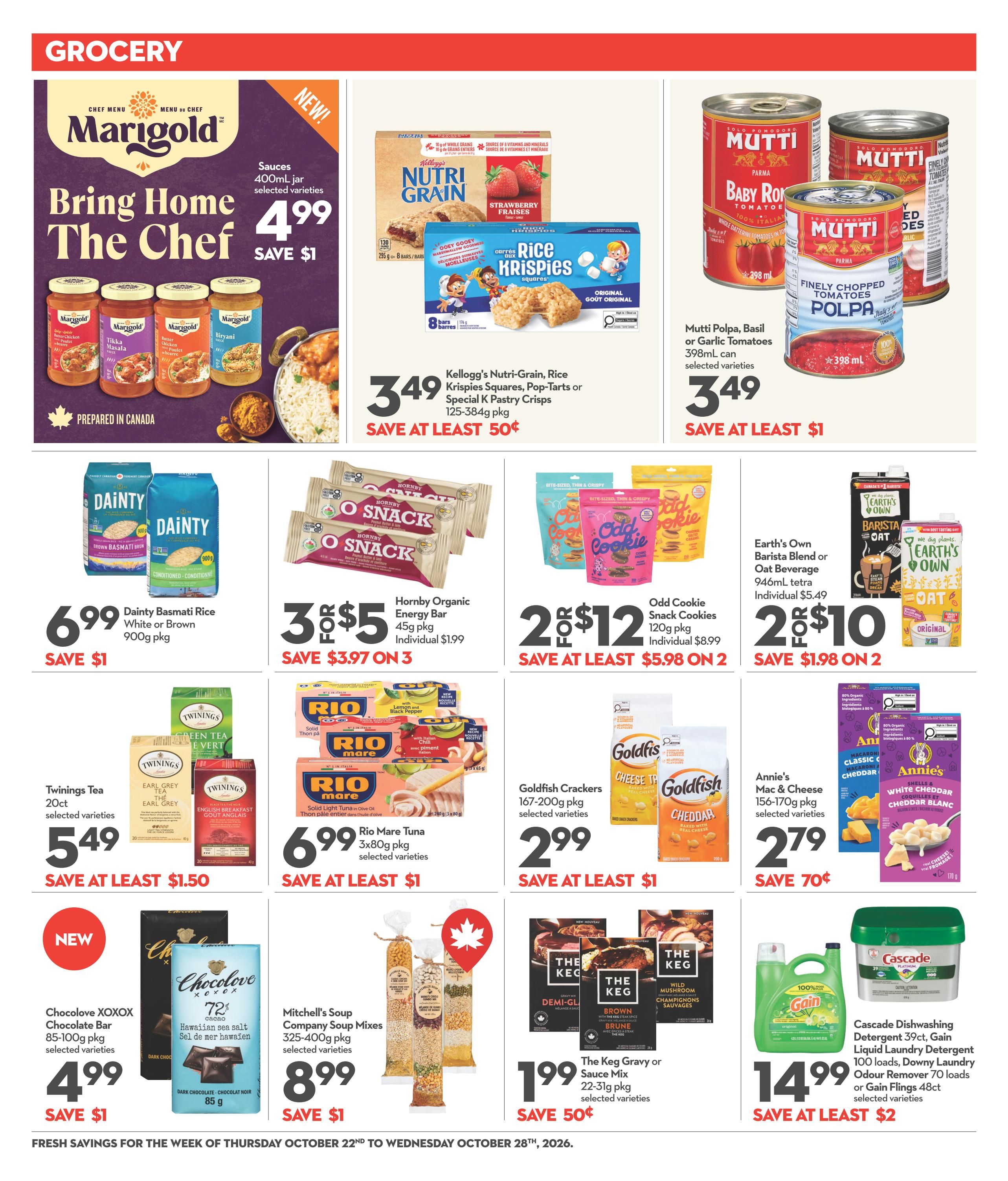 Longo's Flyer October 22 to 28