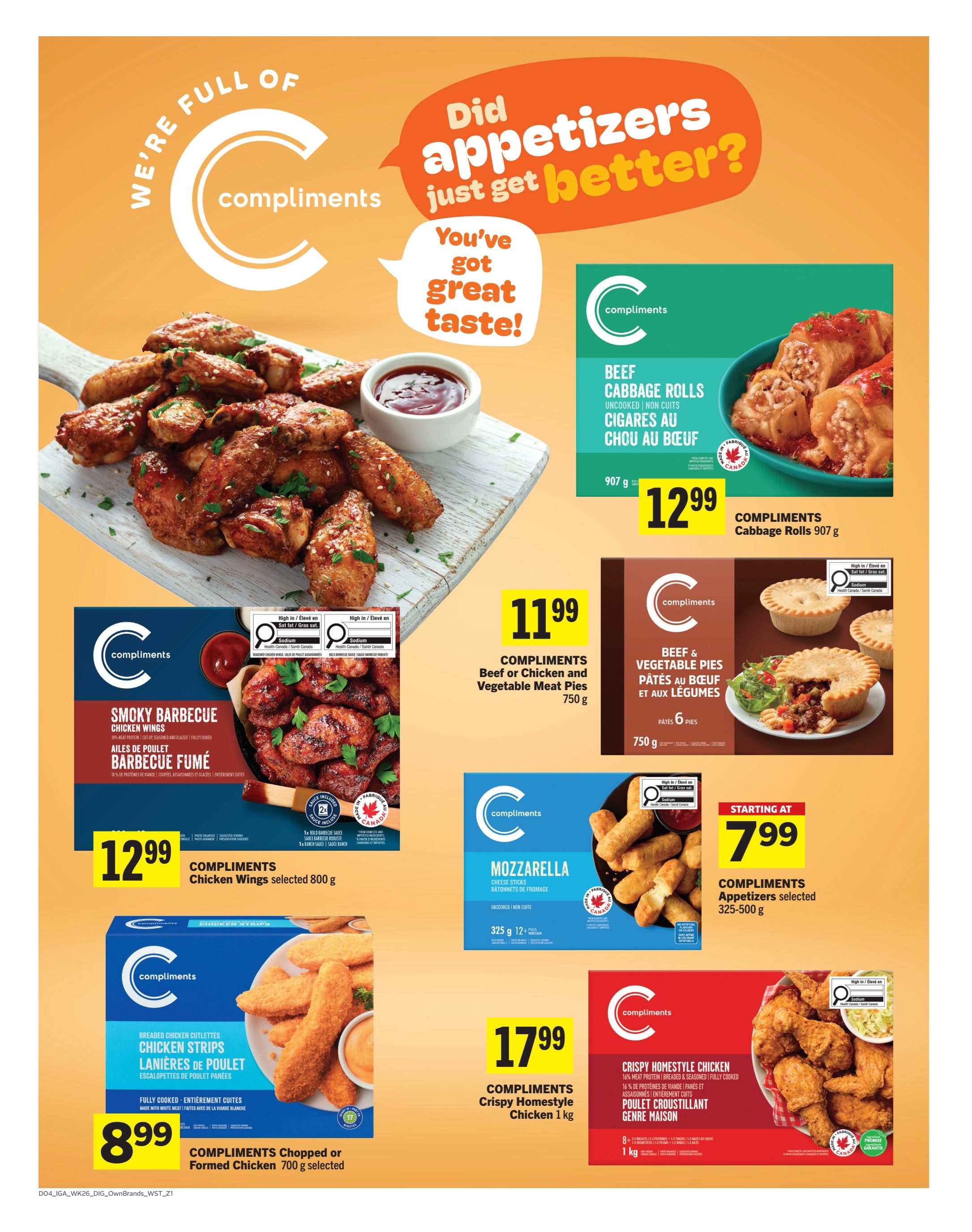 IGA (West) Flyer October 22 to 28