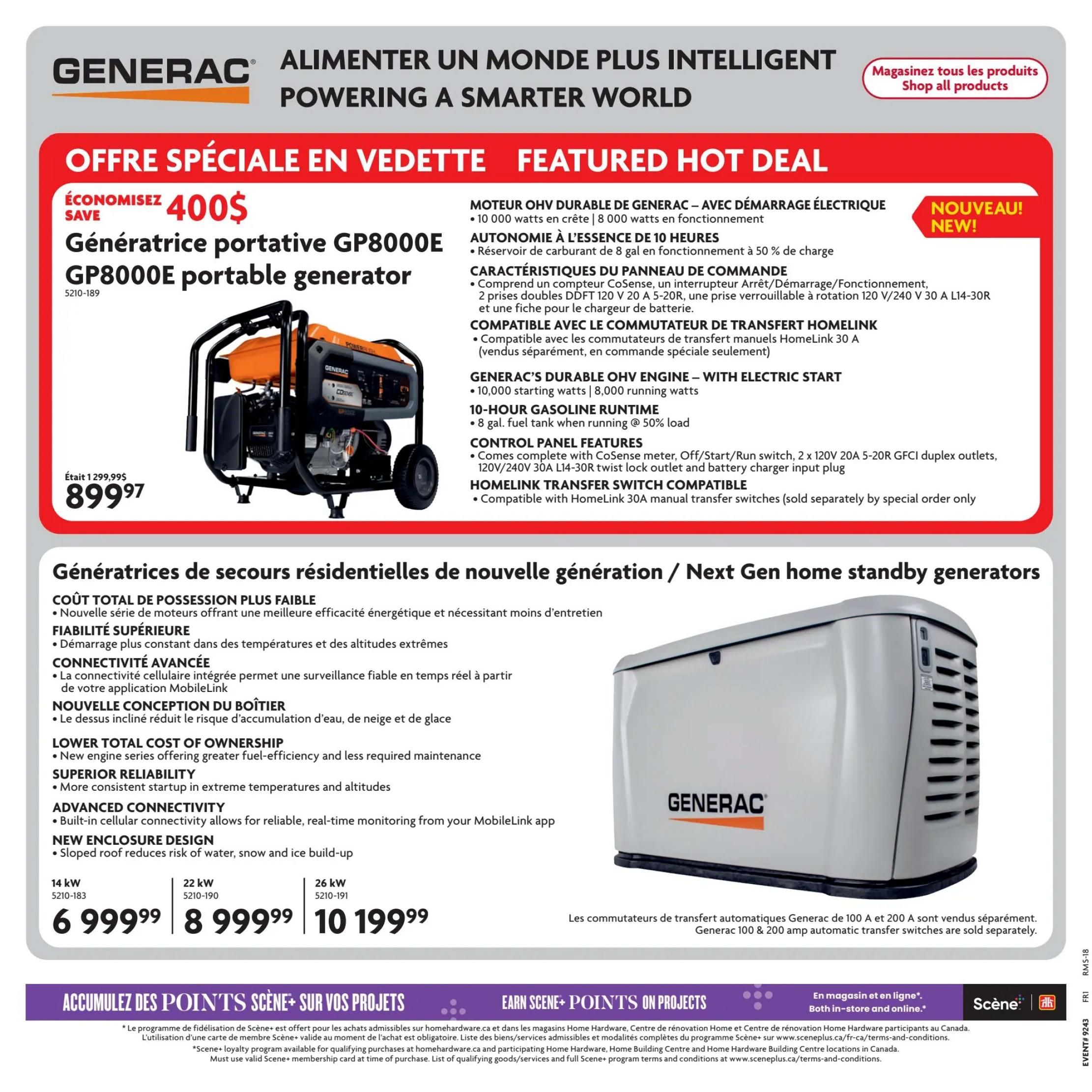 Home Hardware (QC) Flyer October 22 to November 4