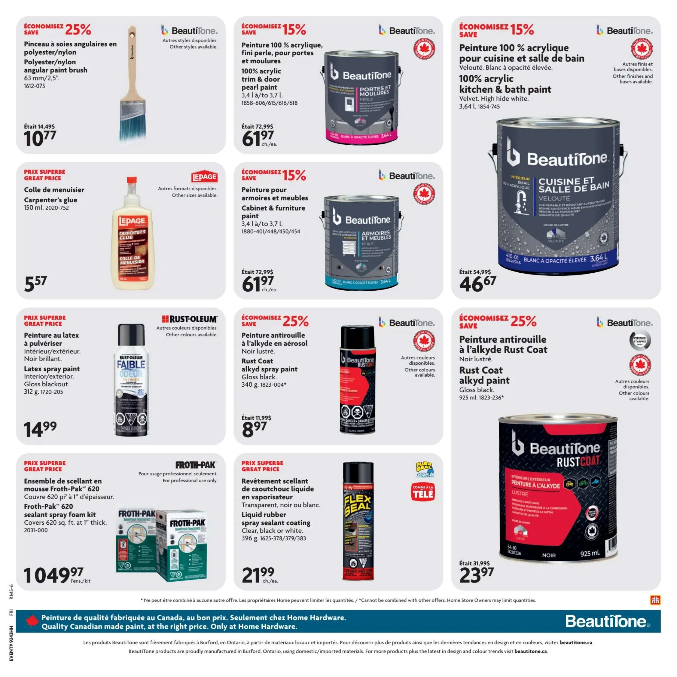 Home Hardware (QC) Flyer October 22 to November 4