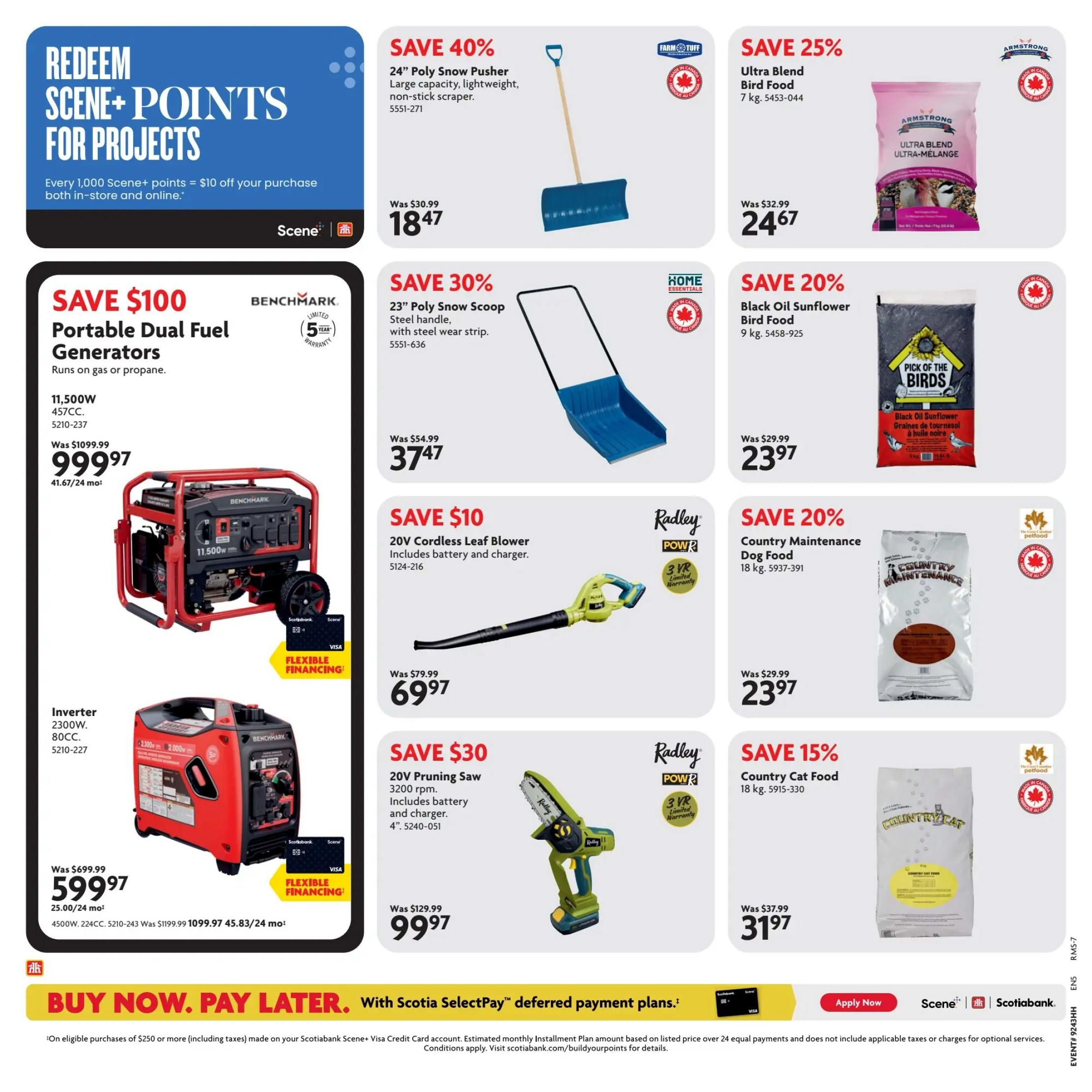 Home Hardware (BC) Flyer October 22 to November 4