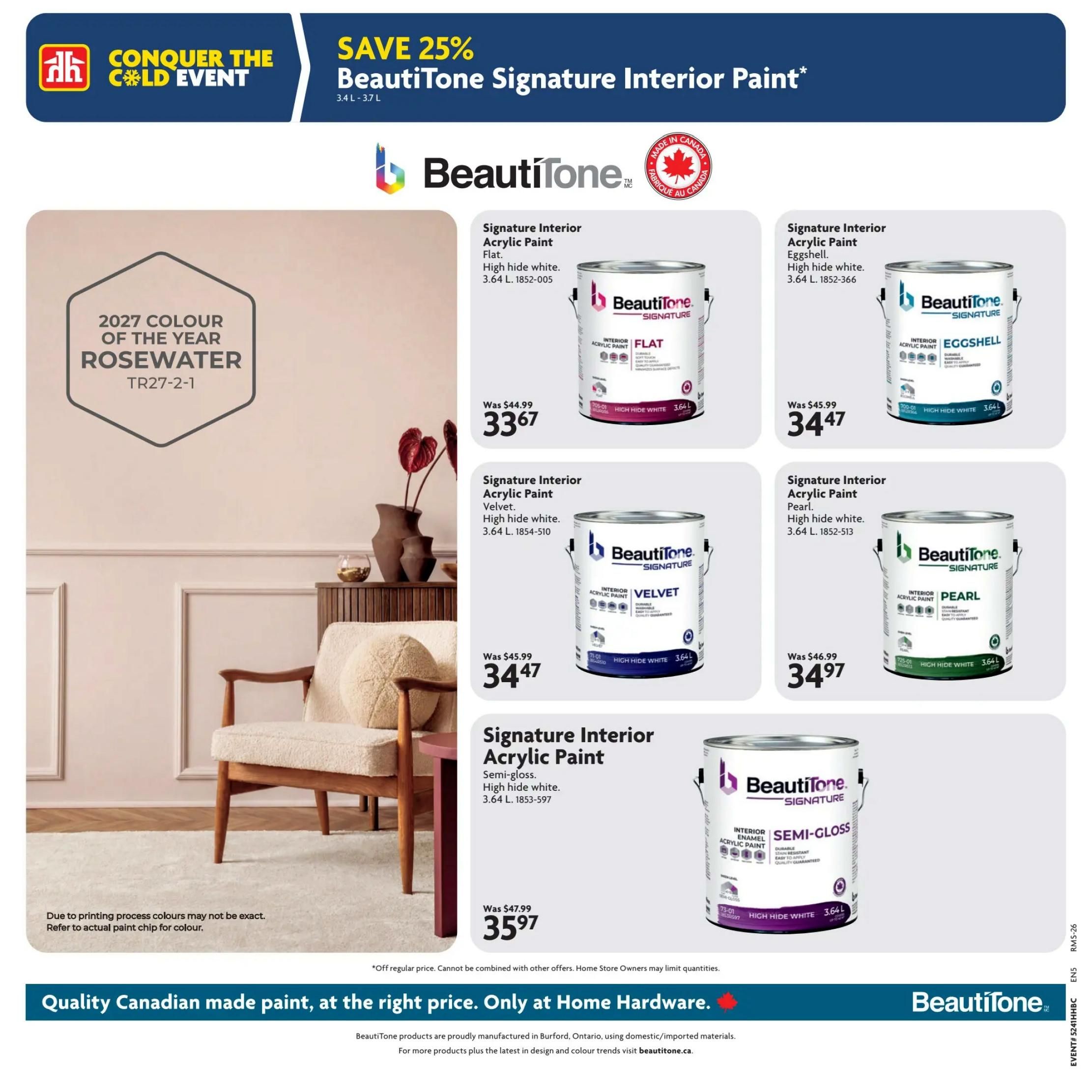 Home Hardware (BC) Flyer October 22 to November 4