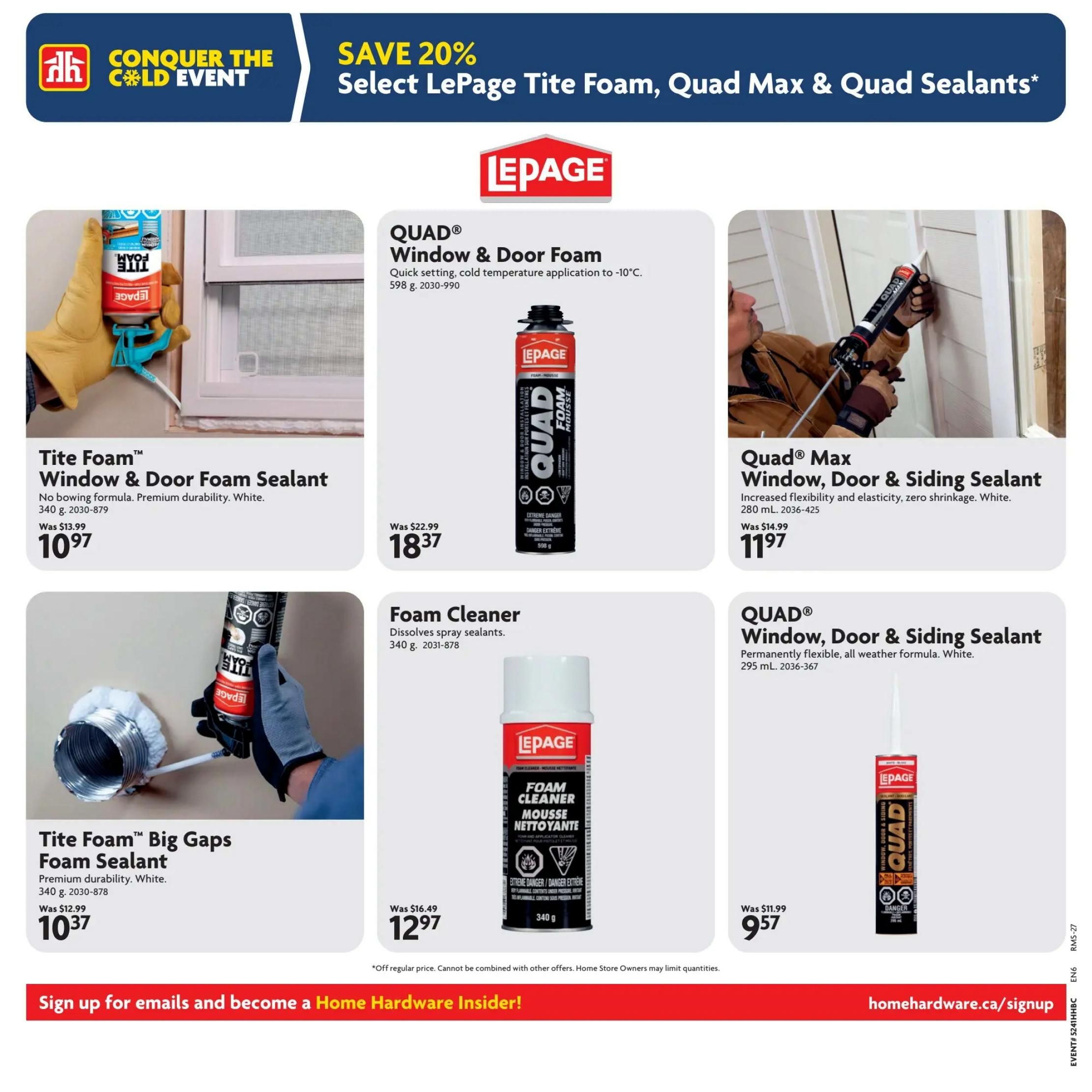 Home Hardware (ON) Flyer October 22 to November 4