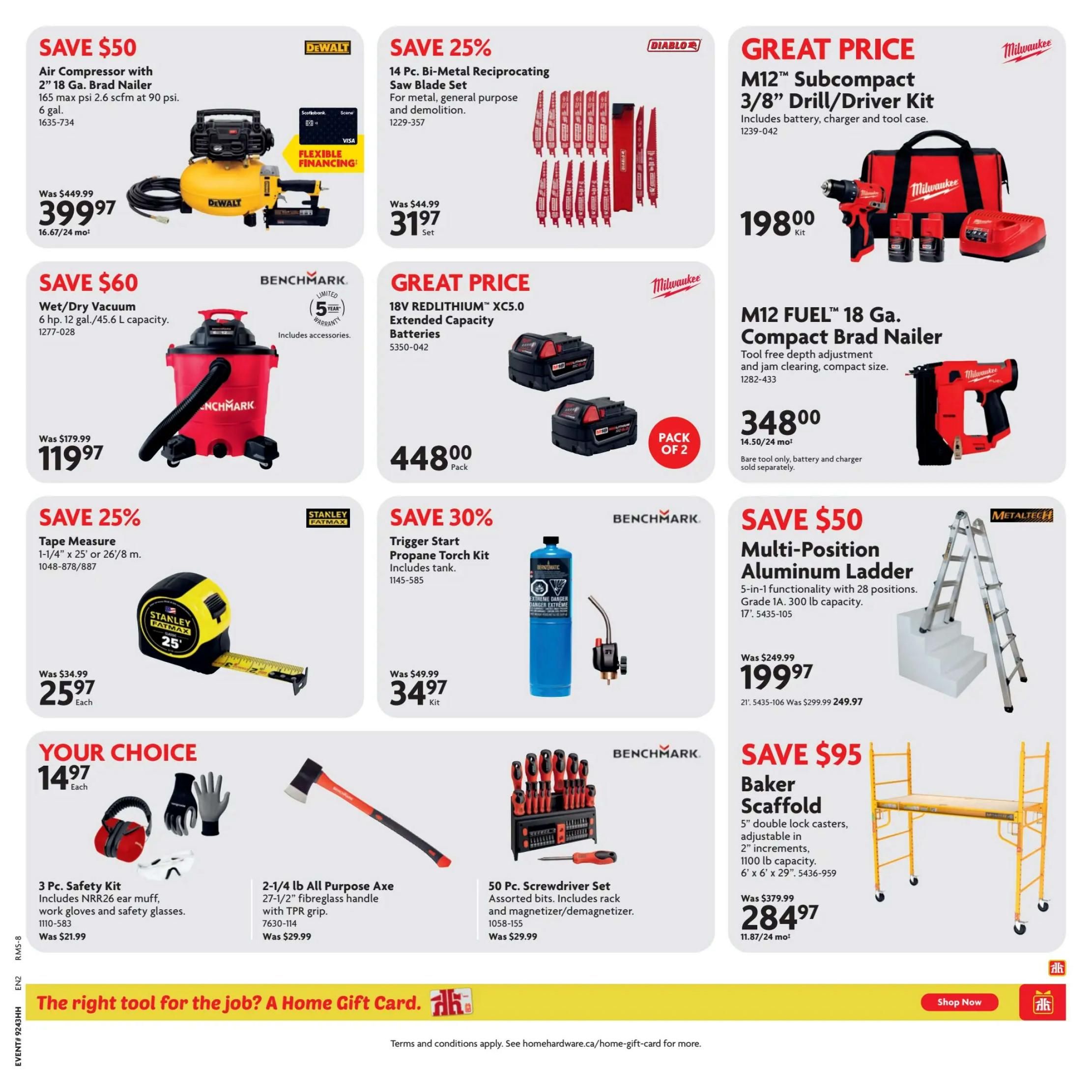 Home Hardware (Atlantic) Flyer October 22 to November 4
