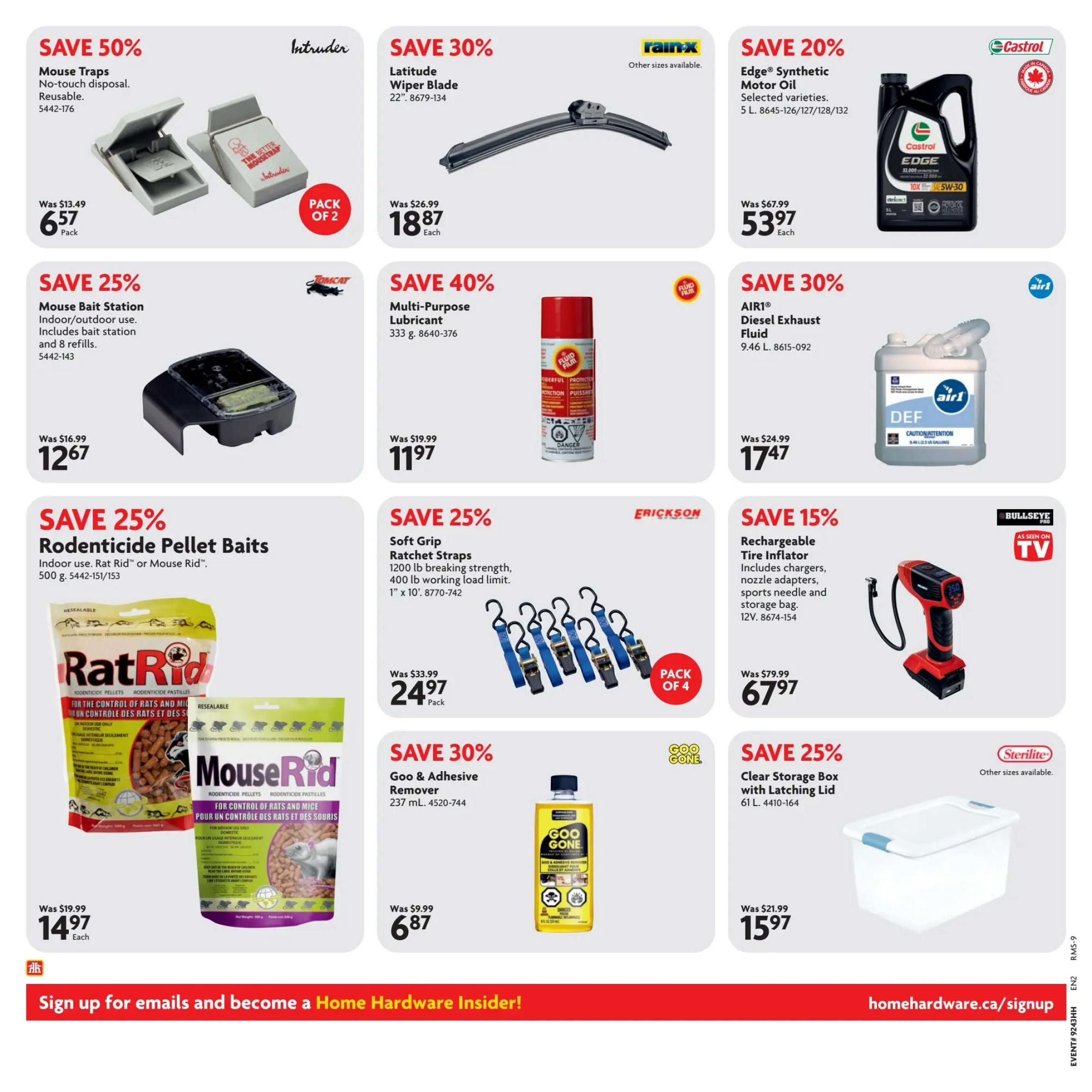 Home Hardware (Atlantic) Flyer October 22 to November 4