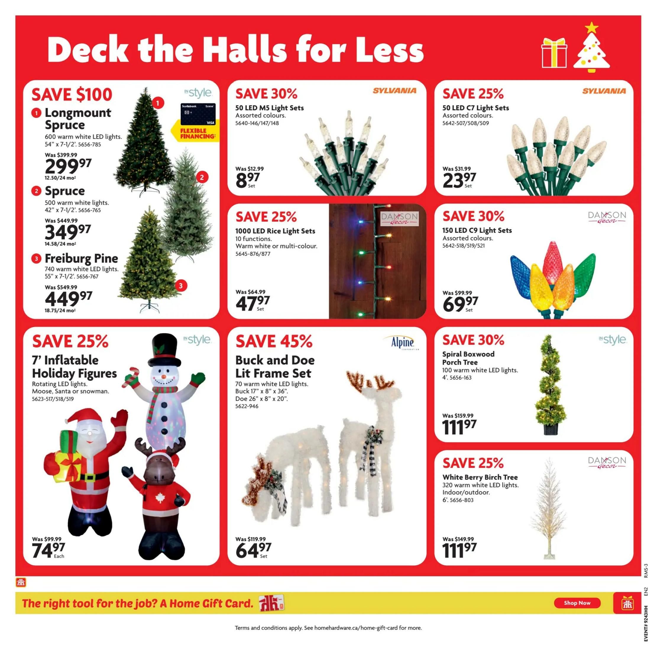 Home Hardware (Atlantic) Flyer October 22 to November 4