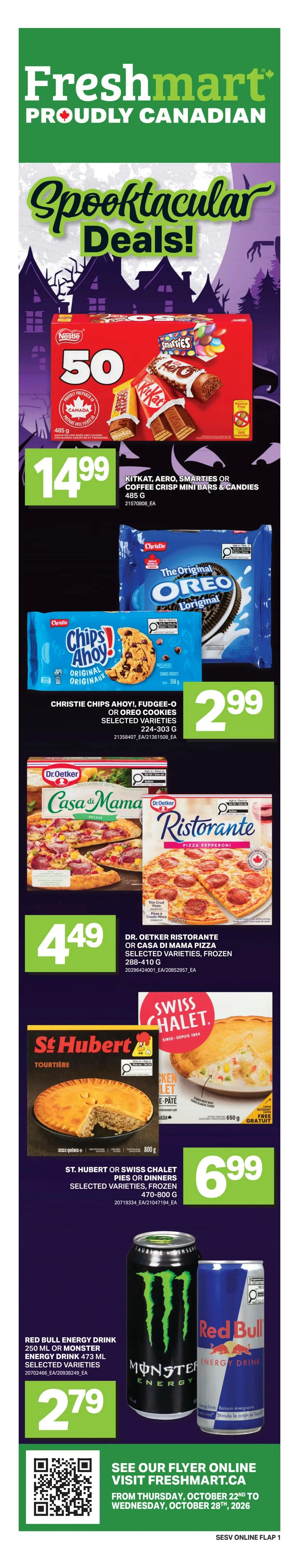Freshmart (West) Flyer October 22 to 28