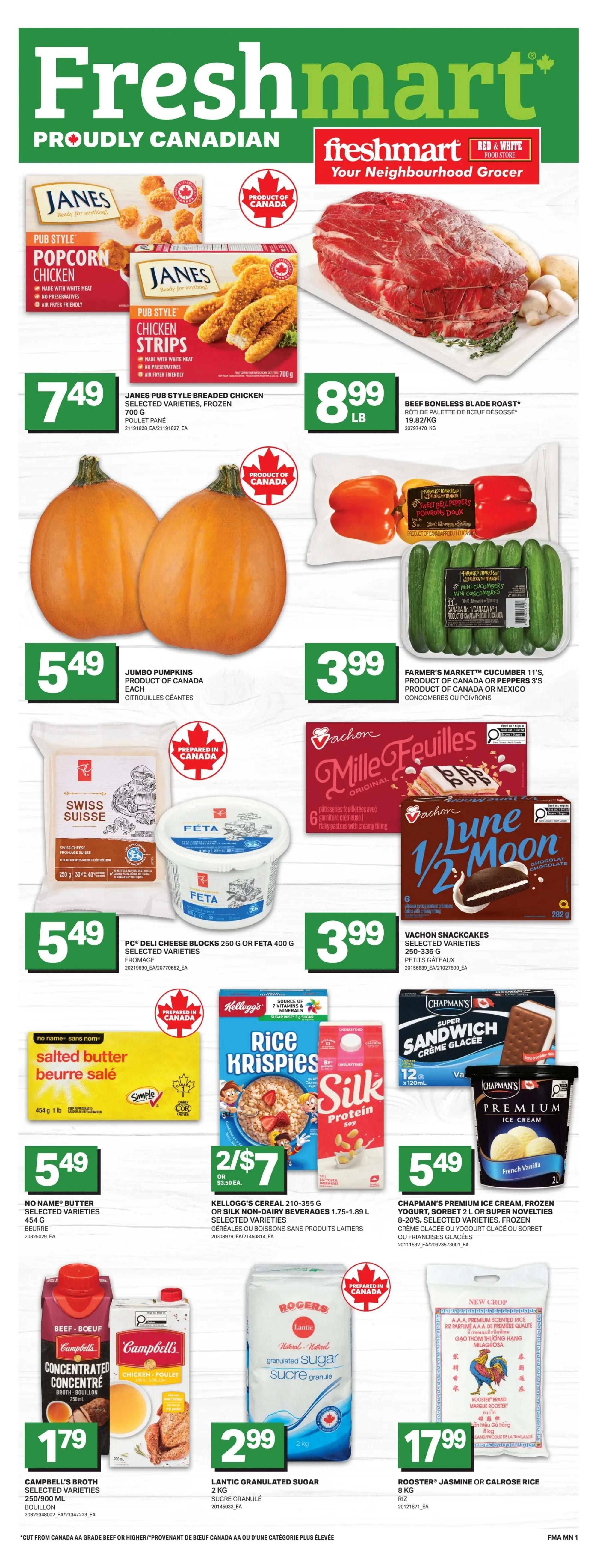 Freshmart (Atlantic) Flyer October 22 to 28
