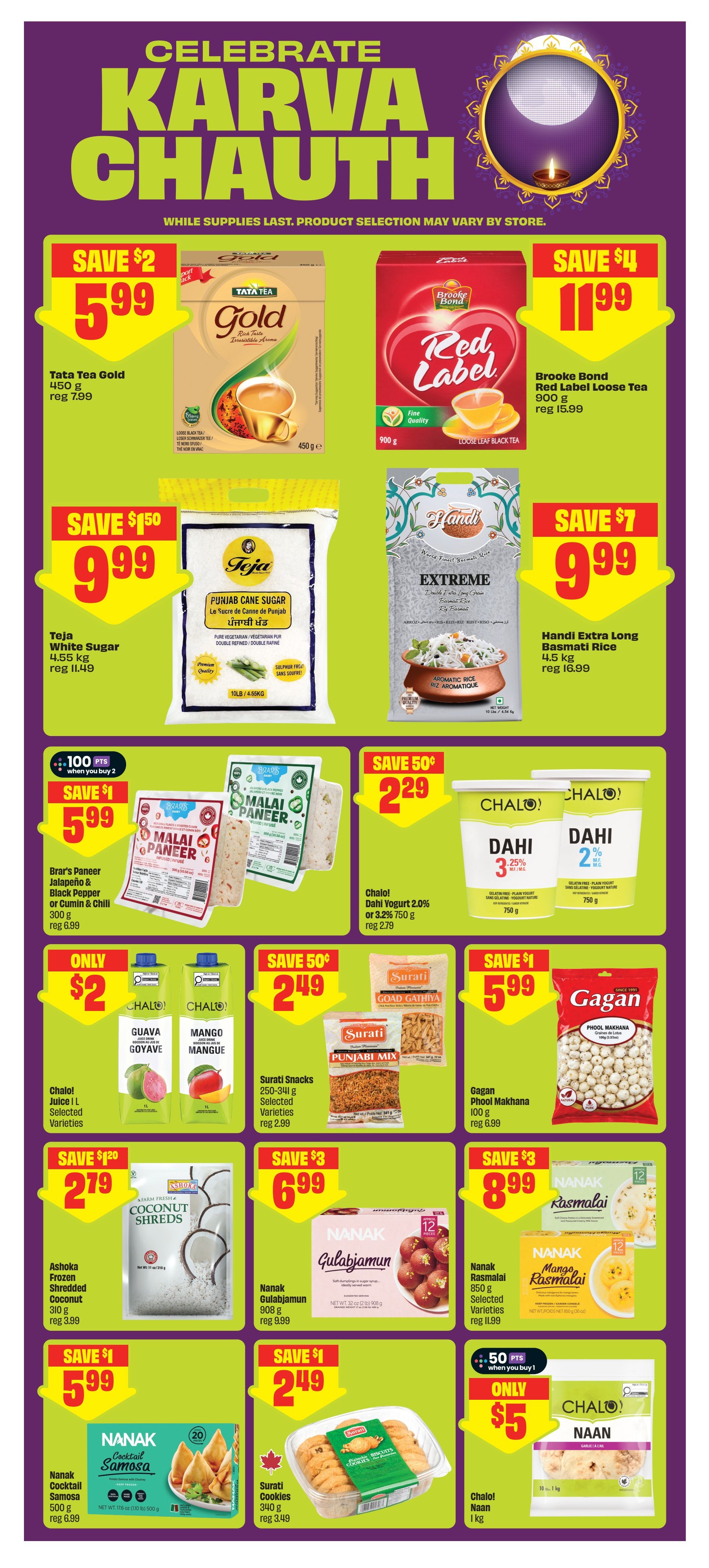 Chalo! FreshCo (West) Flyer October 22 to 28